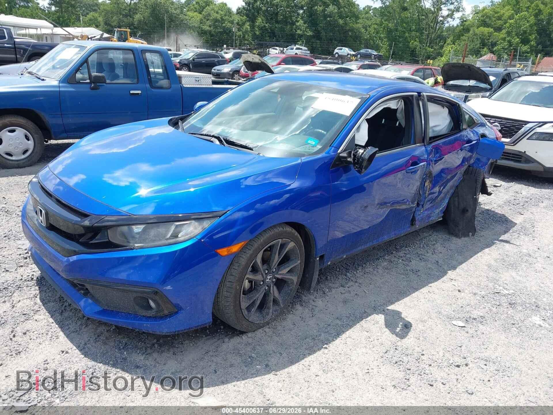 2020 HONDA CIVIC - VIN: 19XFC2F80LE010761 - Фото 2