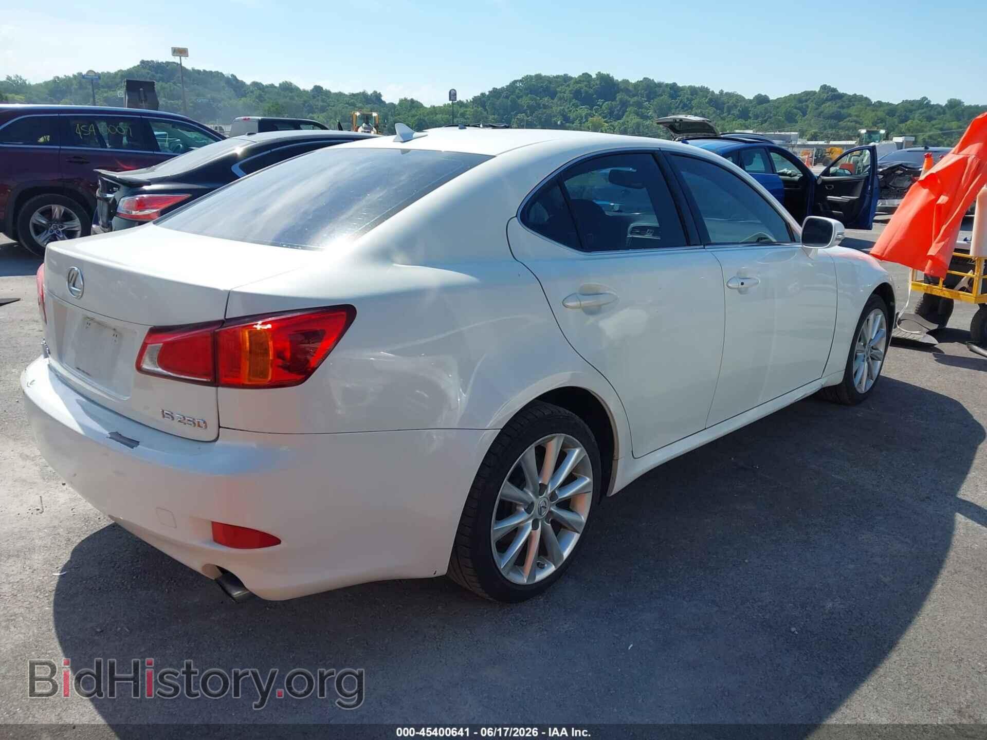 2010 LEXUS IS 250 - VIN: JTHCF5C20A2032697 - Фото 4