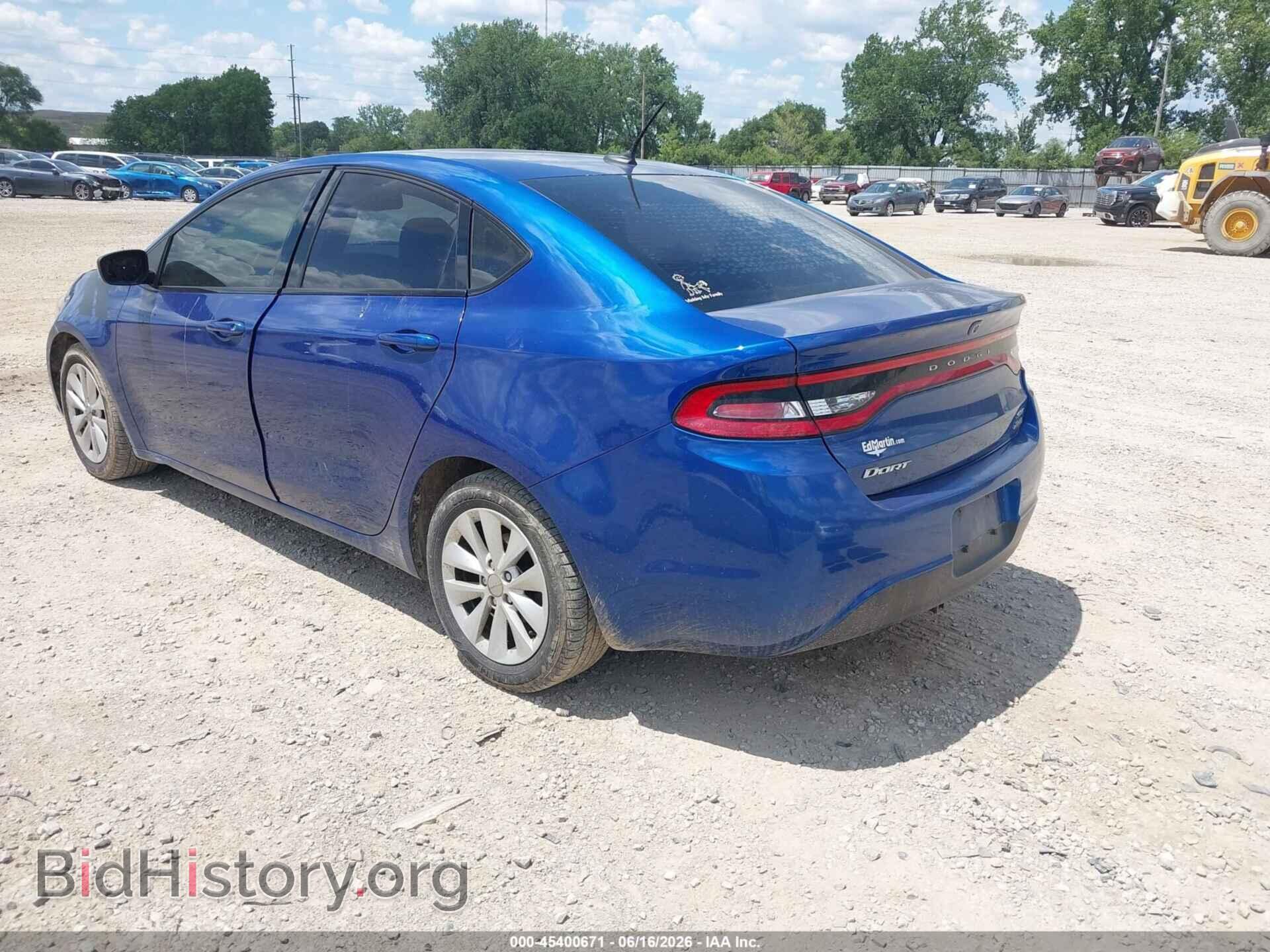 2014 DODGE DART - VIN: 1C3CDFBB0ED674995 - Photo 3