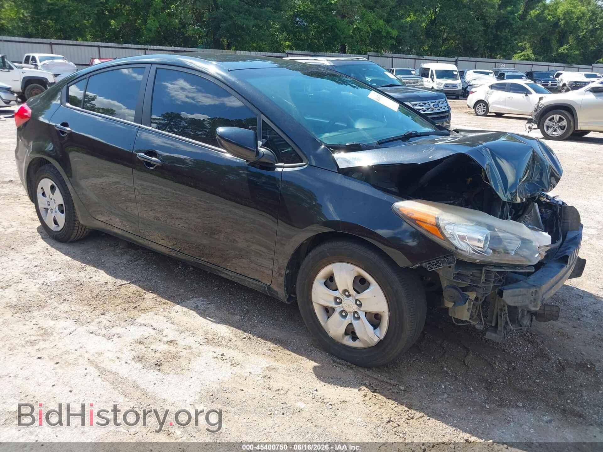 Photo KNAFK4A65F5428900 - KIA FORTE 2015