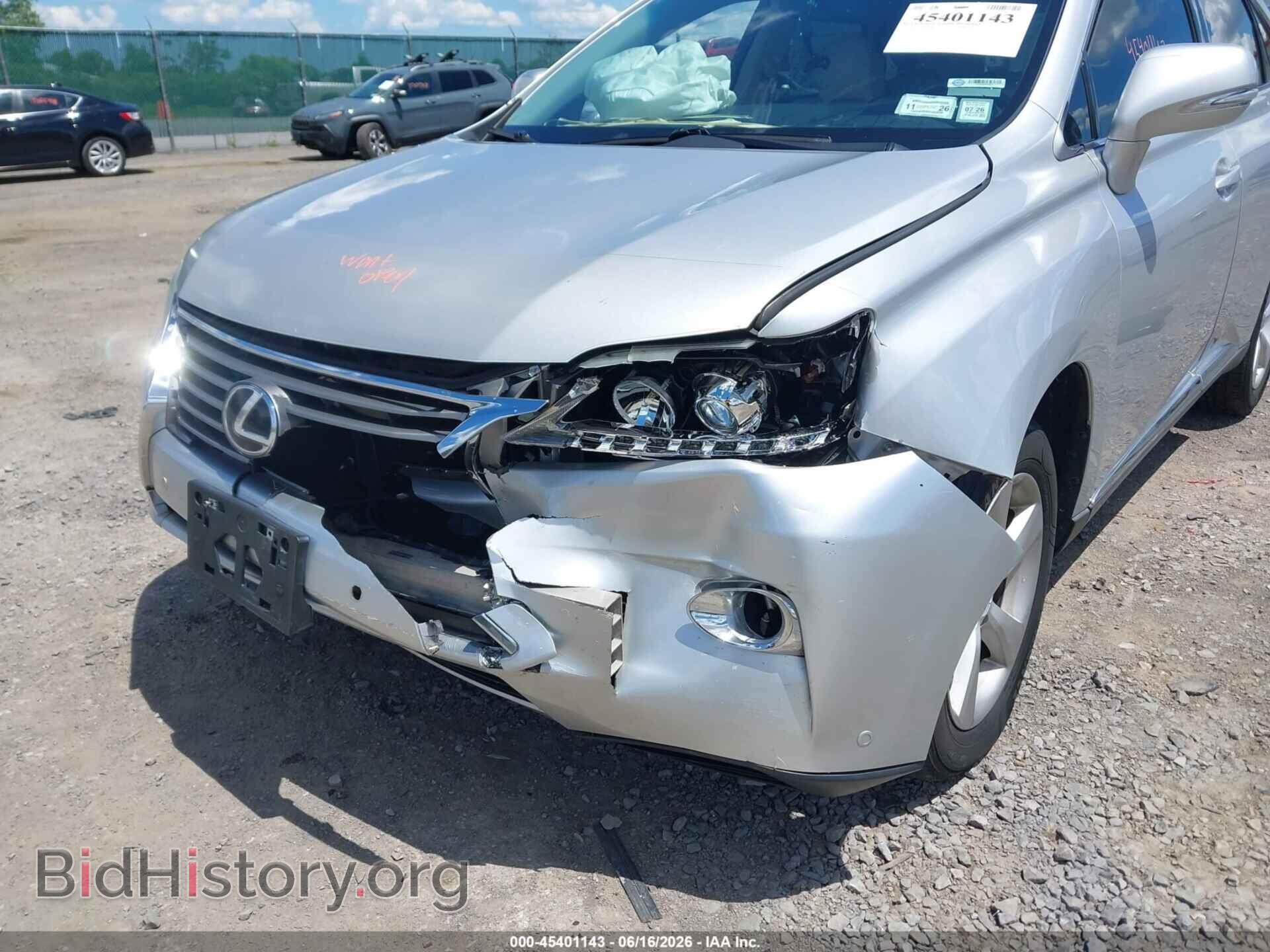 2015 LEXUS RX 350 - VIN: 2T2BK1BA6FC321680 - Фото 6