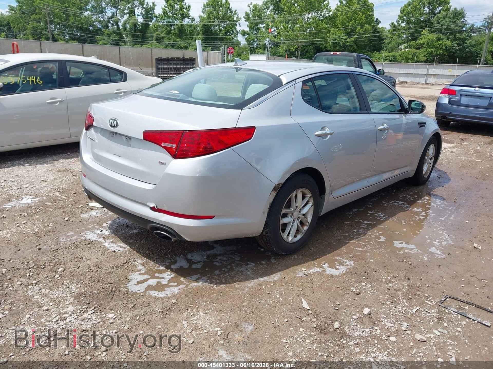 2013 KIA OPTIMA - VIN: KNAGM4A70D5437685 - Фото 4