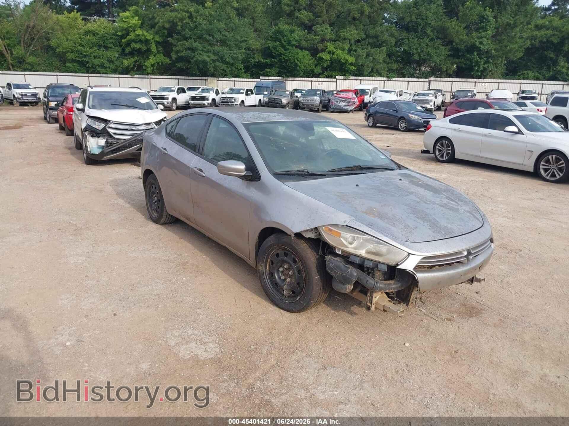 Photo 1C3CDFAA2FD224274 - DODGE DART 2015