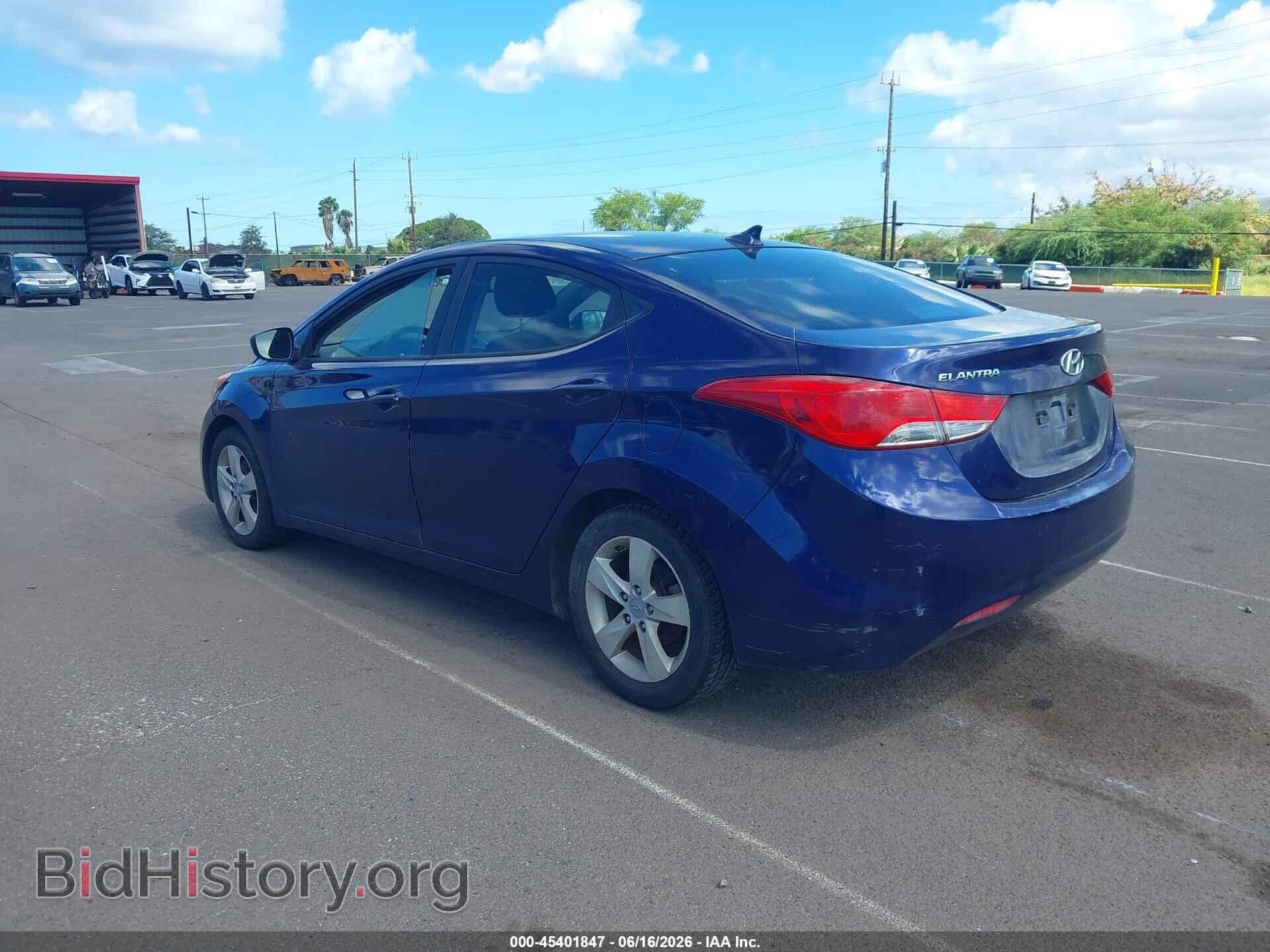 2012 HYUNDAI ELANTRA - VIN: 5NPDH4AE3CH103304 - Фото 3