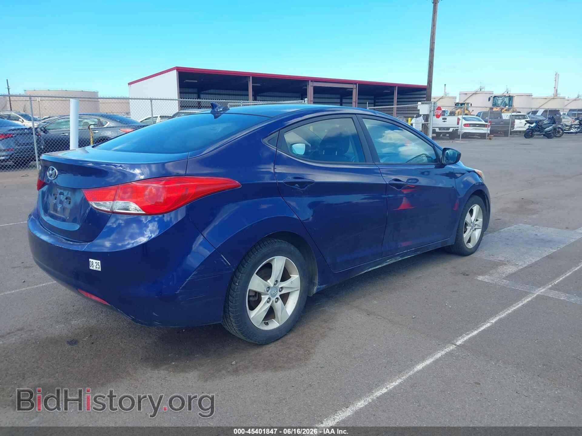 2012 HYUNDAI ELANTRA - VIN: 5NPDH4AE3CH103304 - Фото 4