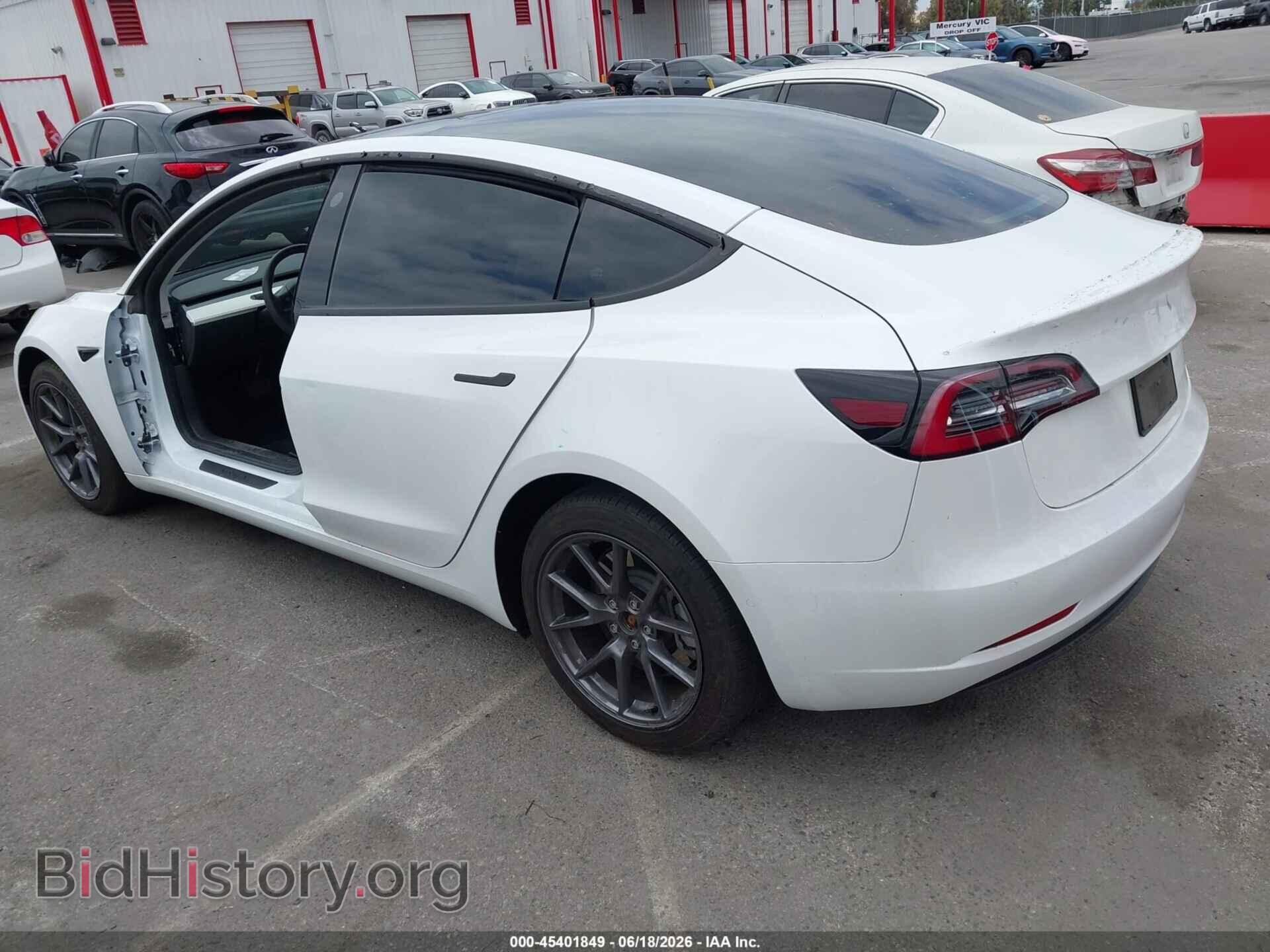 2022 TESLA MODEL 3 - VIN: 5YJ3E1EA2NF357954 - Фото 3