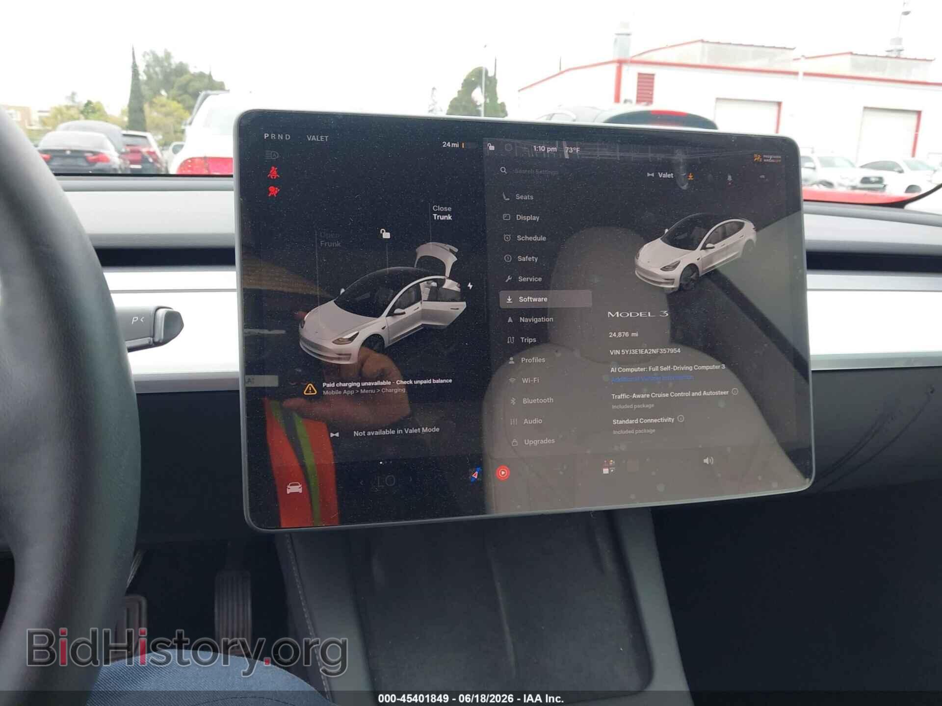 2022 TESLA MODEL 3 - VIN: 5YJ3E1EA2NF357954 - Фото 7