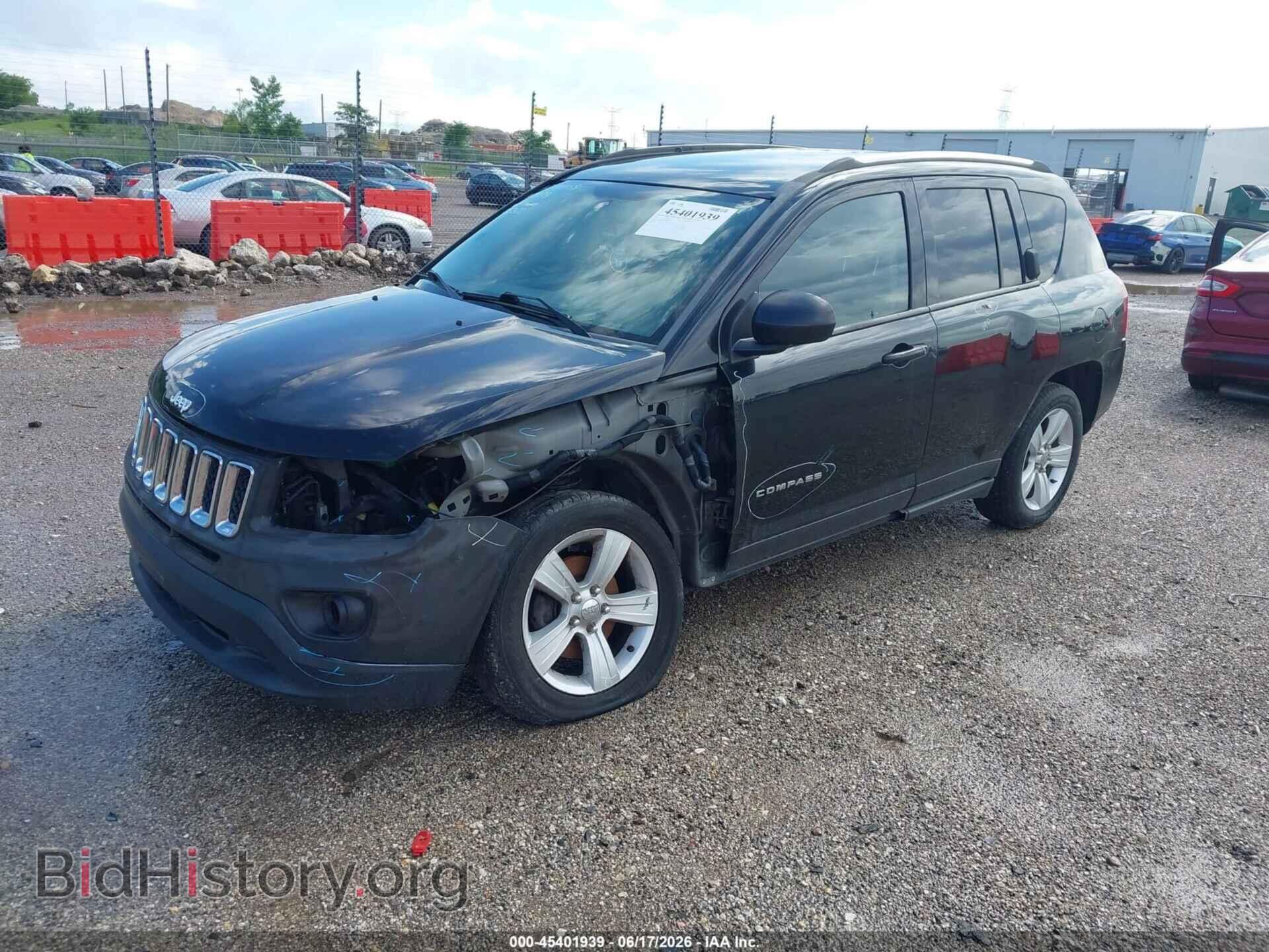 2014 JEEP COMPASS - VIN: 1C4NJCBA9ED559606 - Фото 2