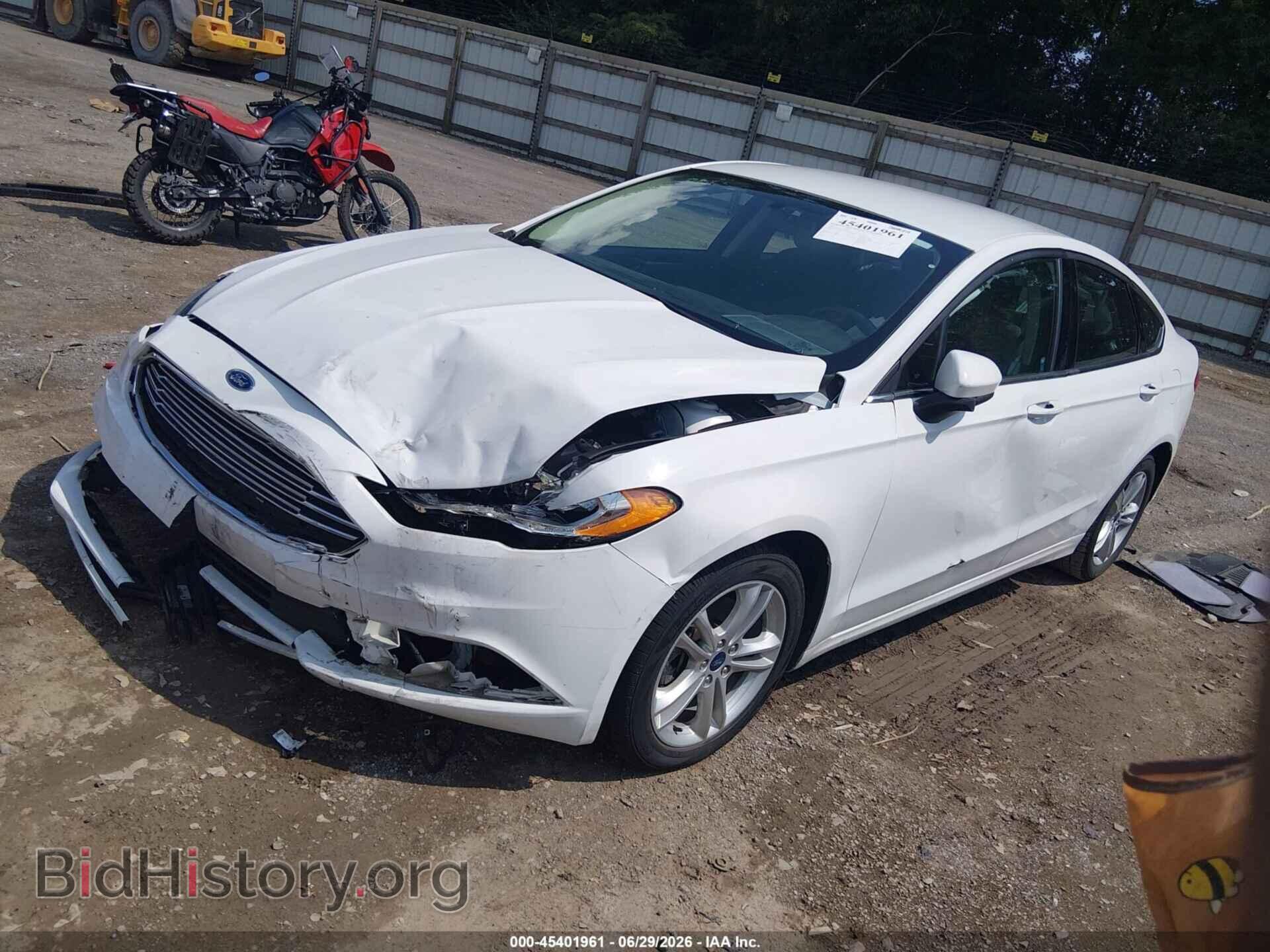 2018 FORD FUSION - VIN: 3FA6P0H75JR266337 - Фото 2