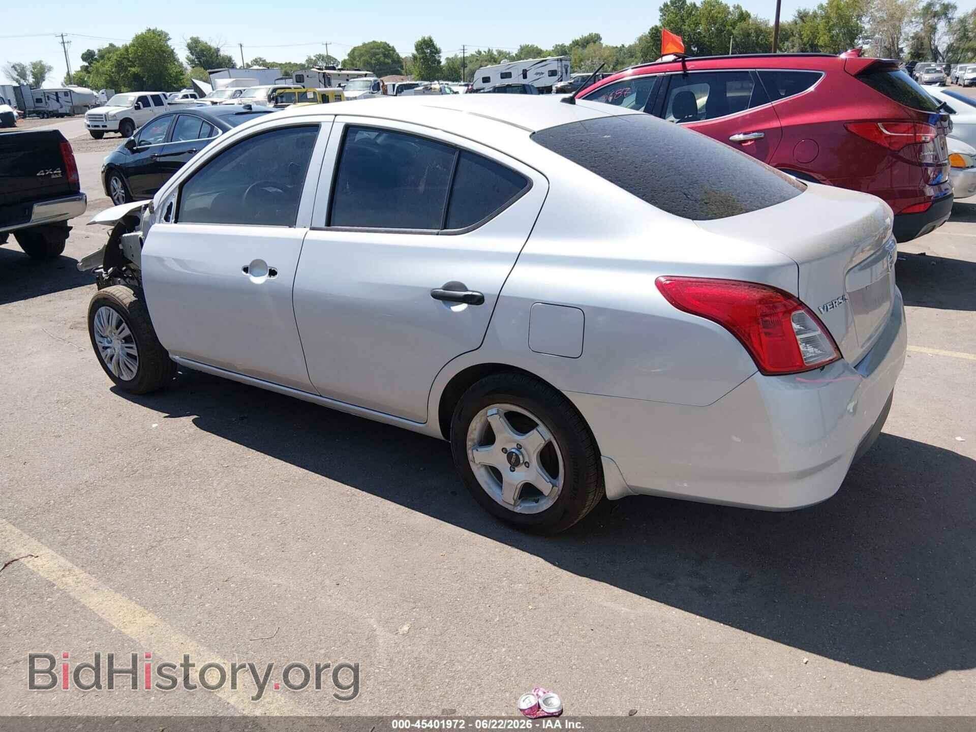 2019 NISSAN VERSA - VIN: 3N1CN7AP7KL807434 - Фото 3