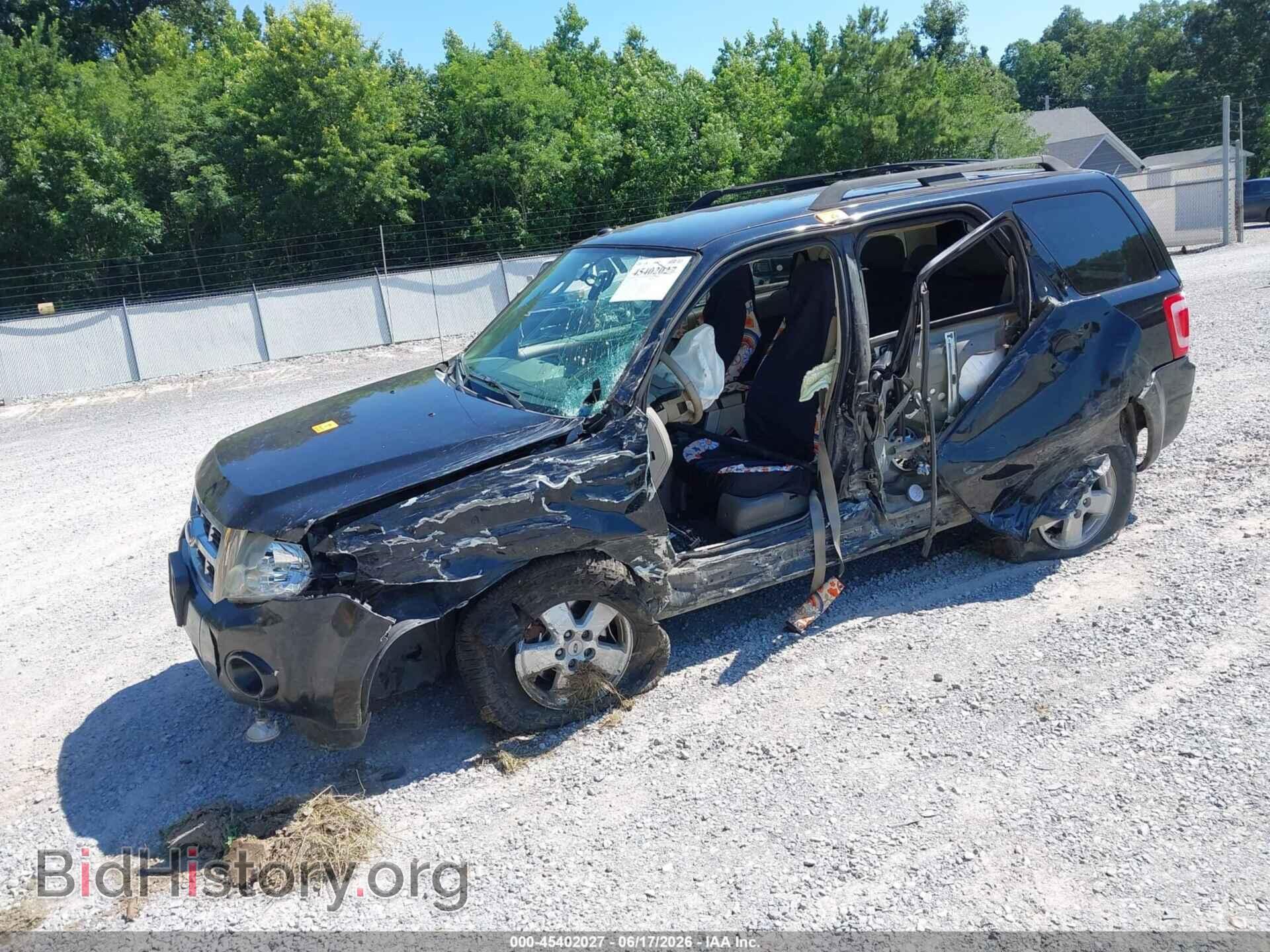 2009 FORD ESCAPE - VIN: 1FMCU93G29KC30408 - Фото 2