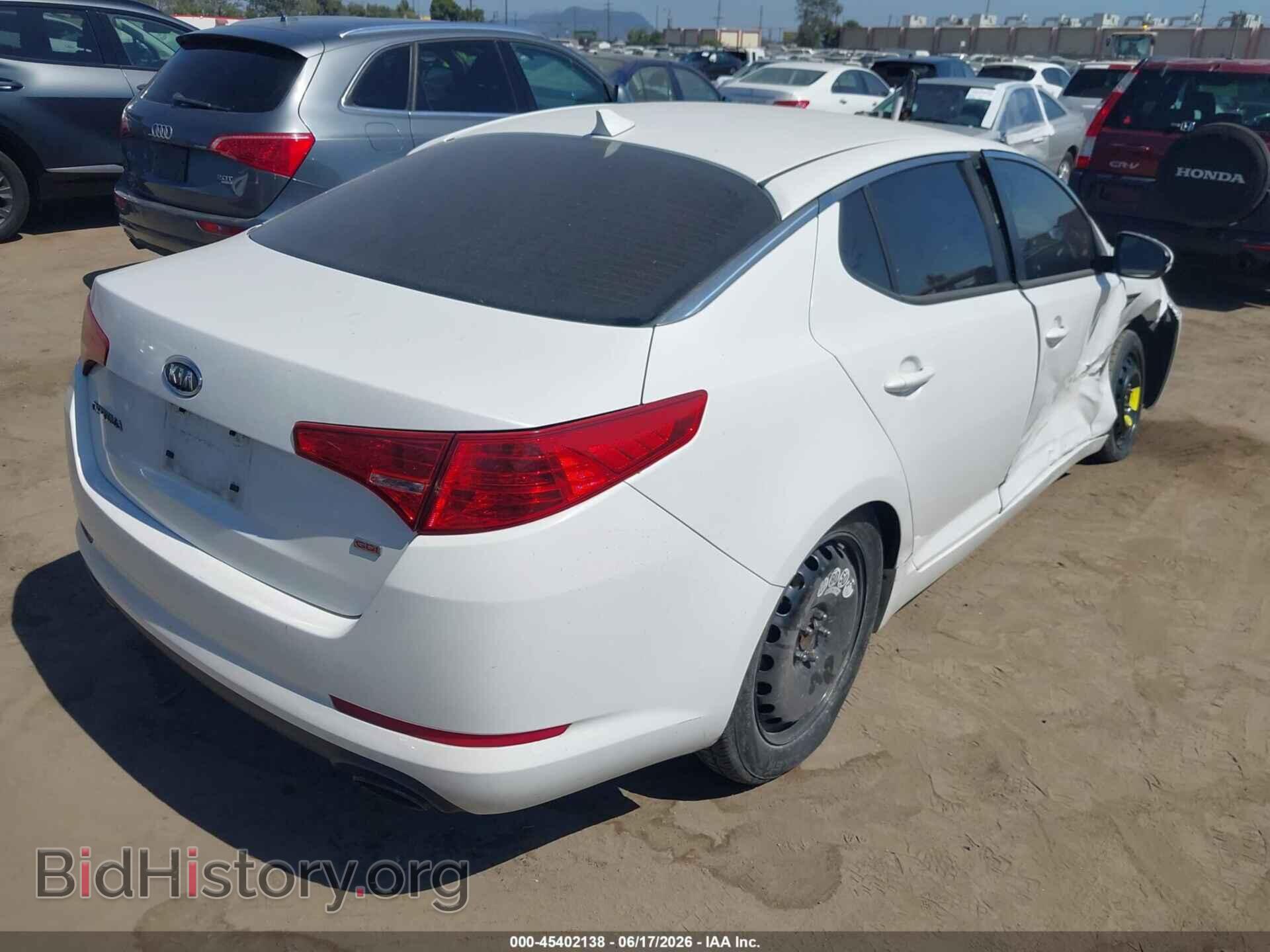 2011 KIA OPTIMA - VIN: KNAGM4A71B5154659 - Photo 4