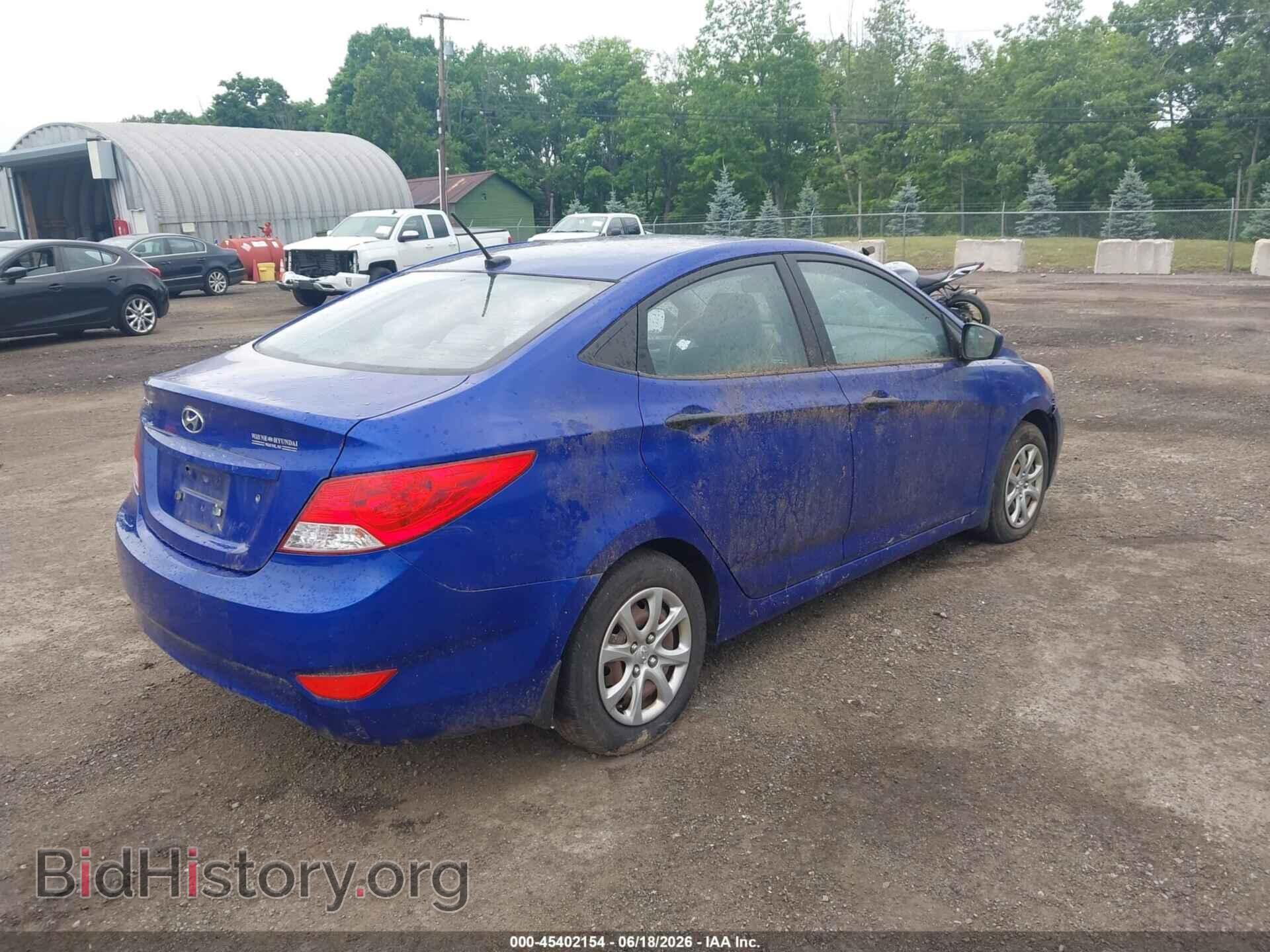2012 HYUNDAI ACCENT - VIN: KMHCT4AEXCU113971 - Фото 4