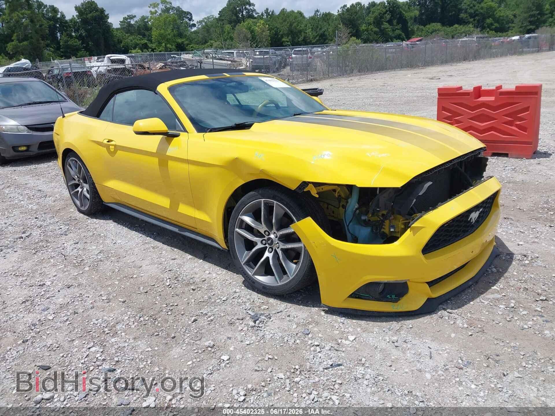 Photo 1FATP8UH3H5302135 - FORD MUSTANG 2017