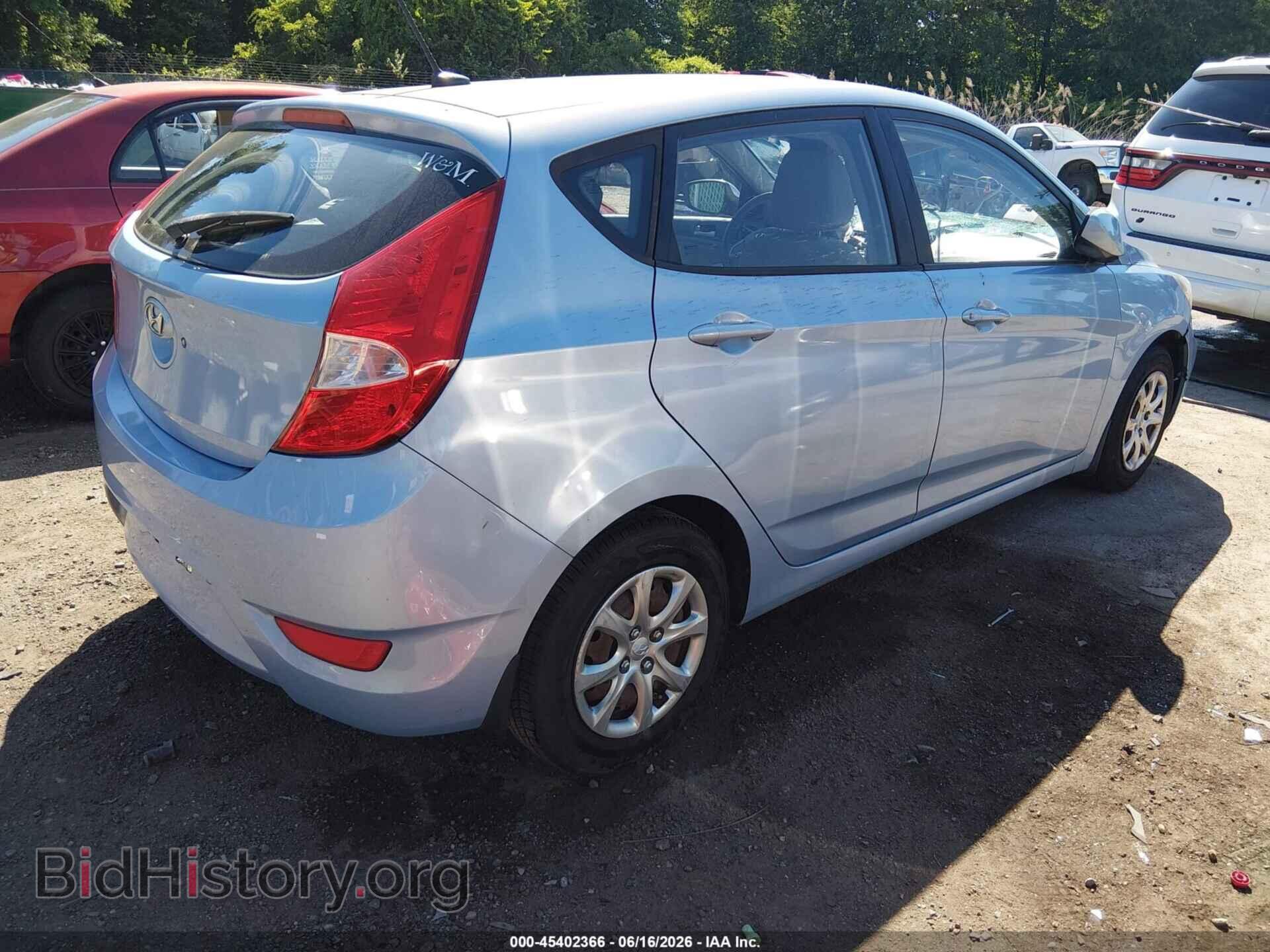 2013 HYUNDAI ACCENT - VIN: KMHCT5AE8DU132199 - Фото 4