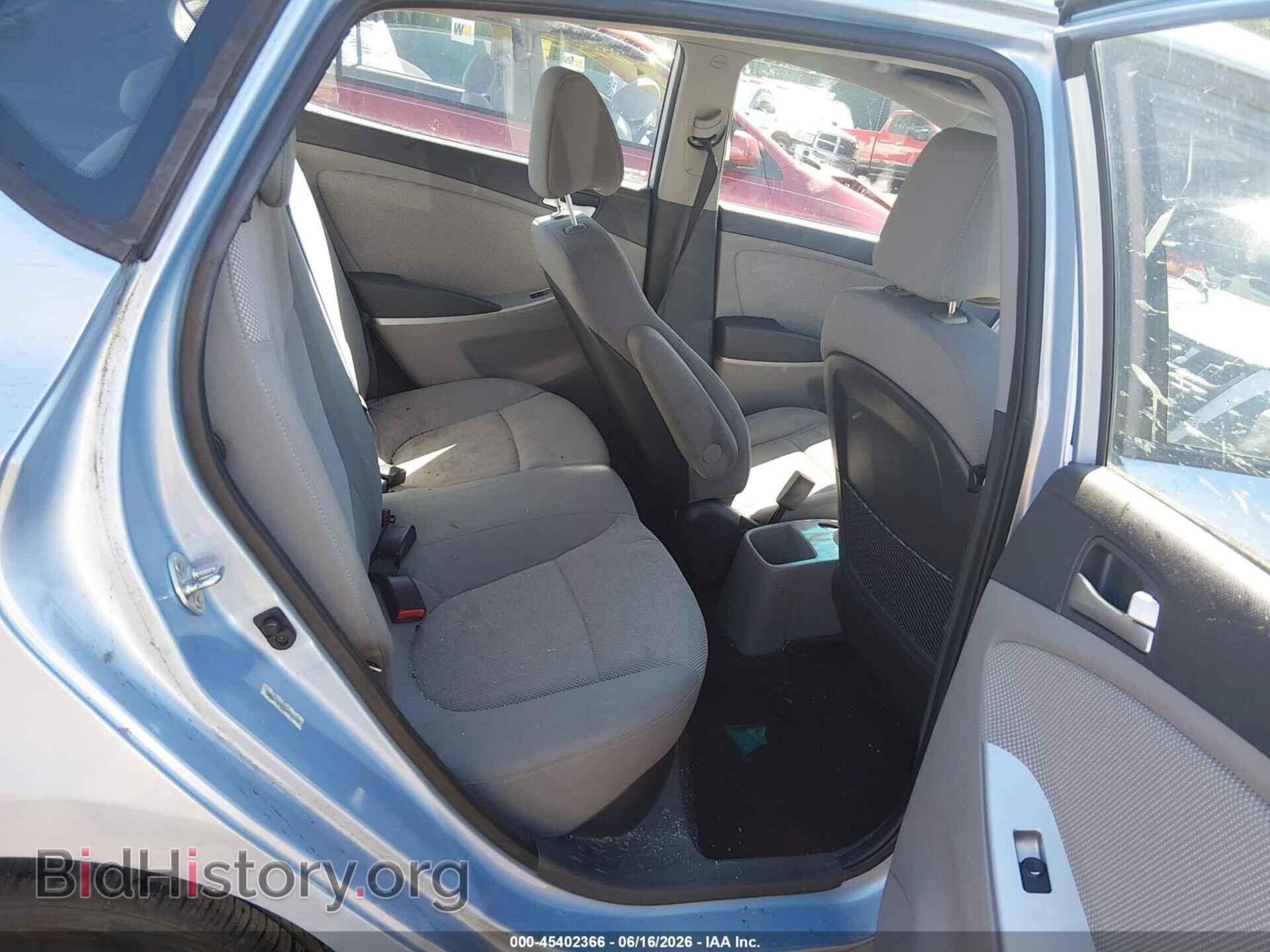 2013 HYUNDAI ACCENT - VIN: KMHCT5AE8DU132199 - Фото 8