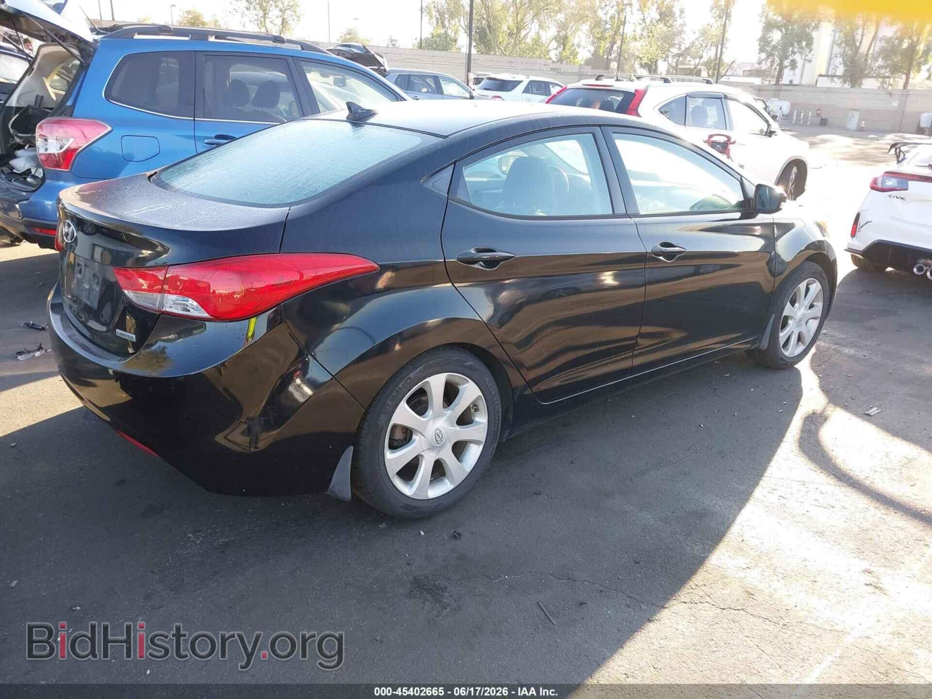 2013 HYUNDAI ELANTRA - VIN: KMHDH4AE7DU620771 - Фото 4