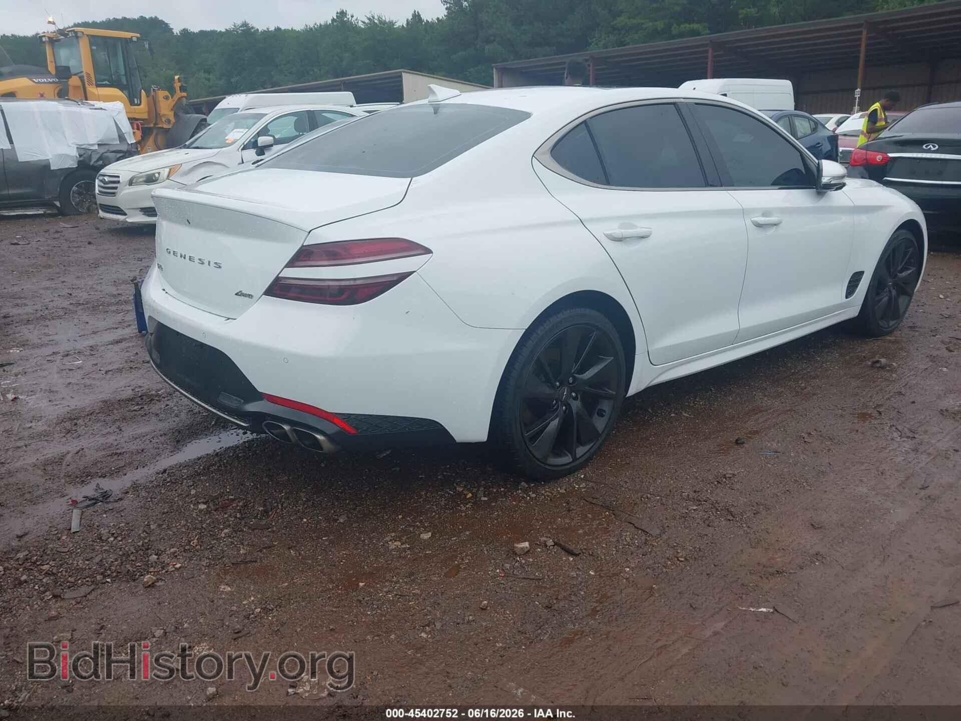 2023 GENESIS G70 - VIN: KMTG34TA7PU106256 - Фото 4