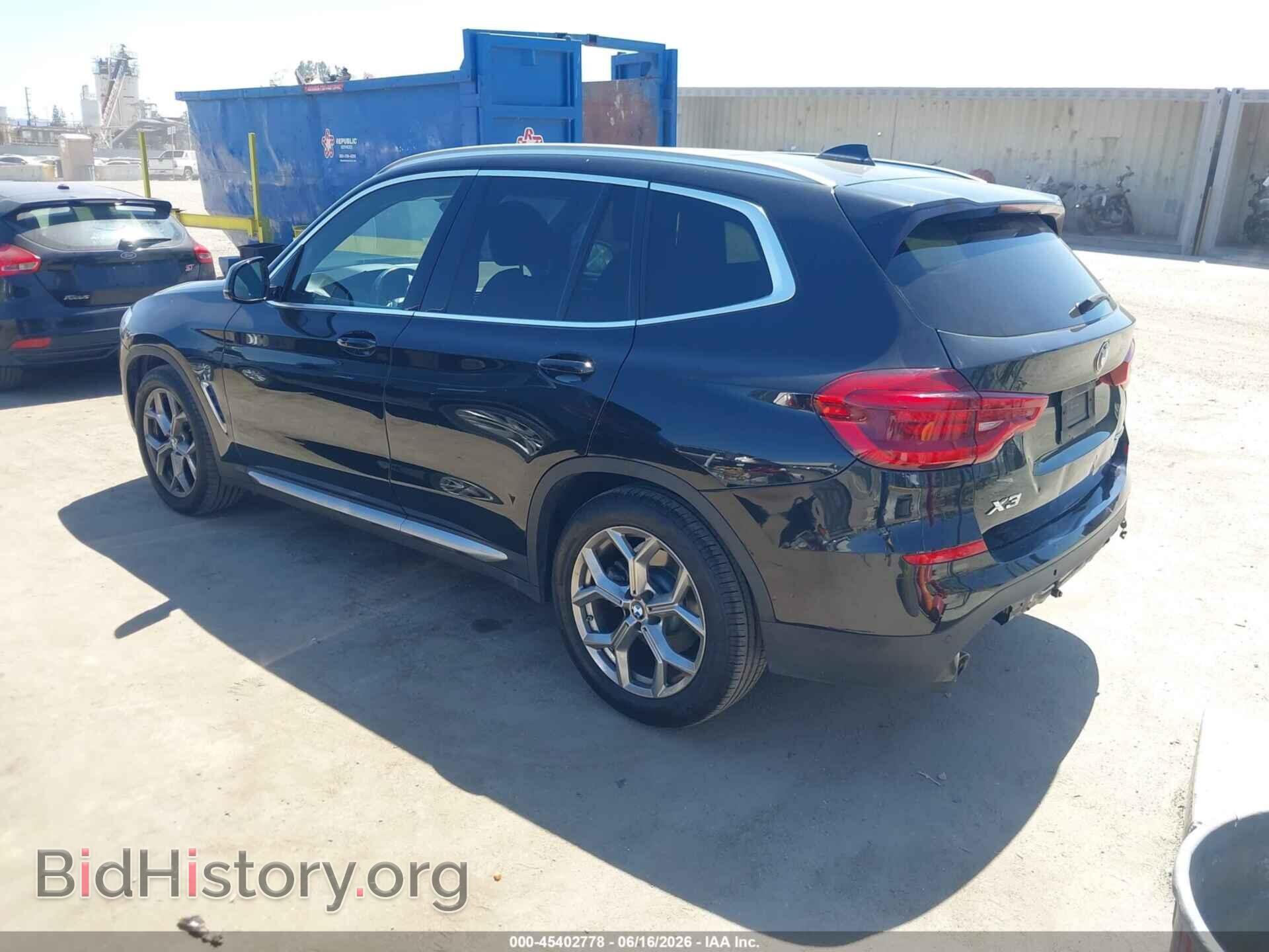 2021 BMW X3 - VIN: 5UXTY3C03M9G70793 - Фото 3