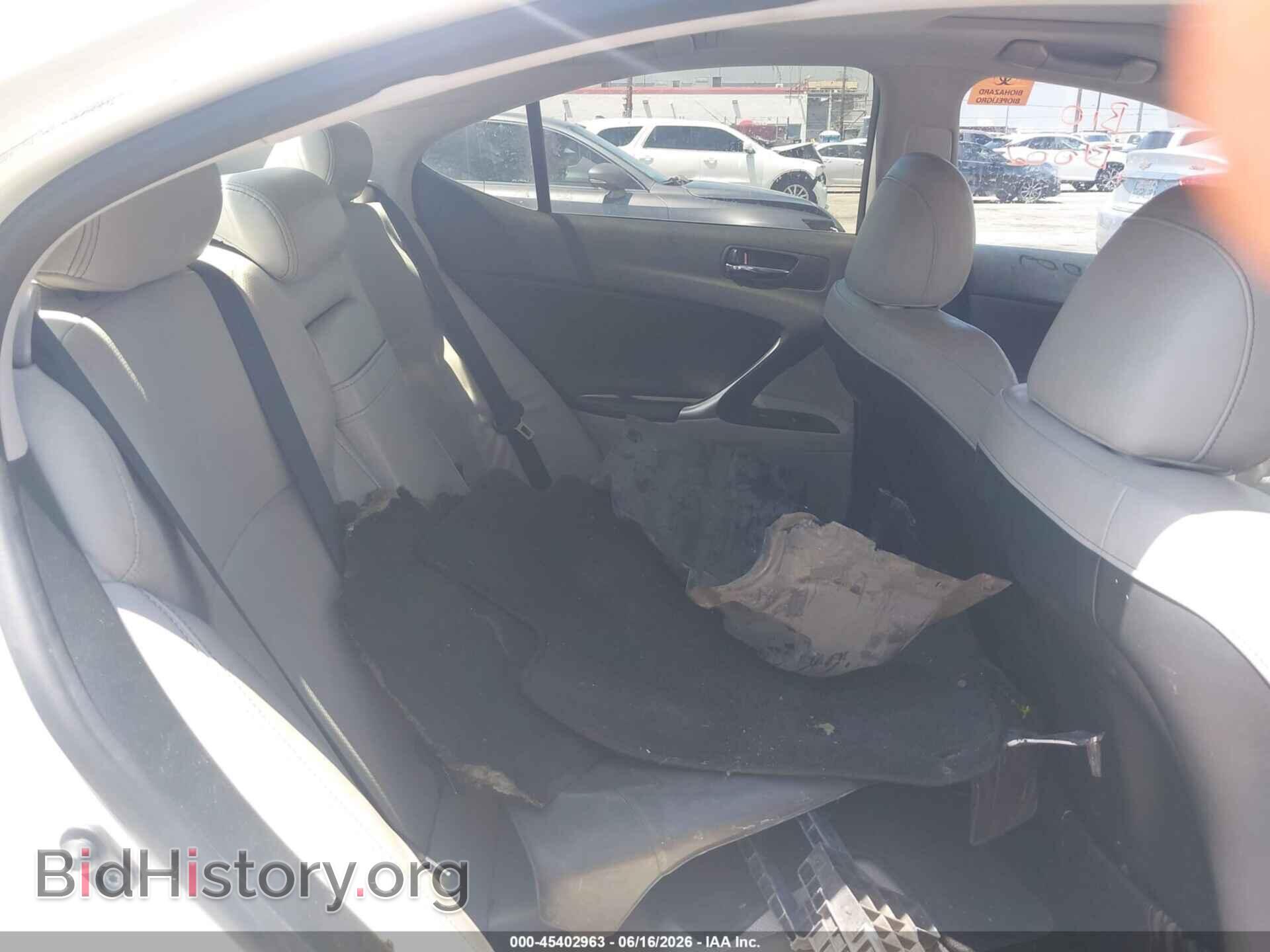 2010 LEXUS IS 250 - VIN: JTHBF5C29A5117502 - Фото 8