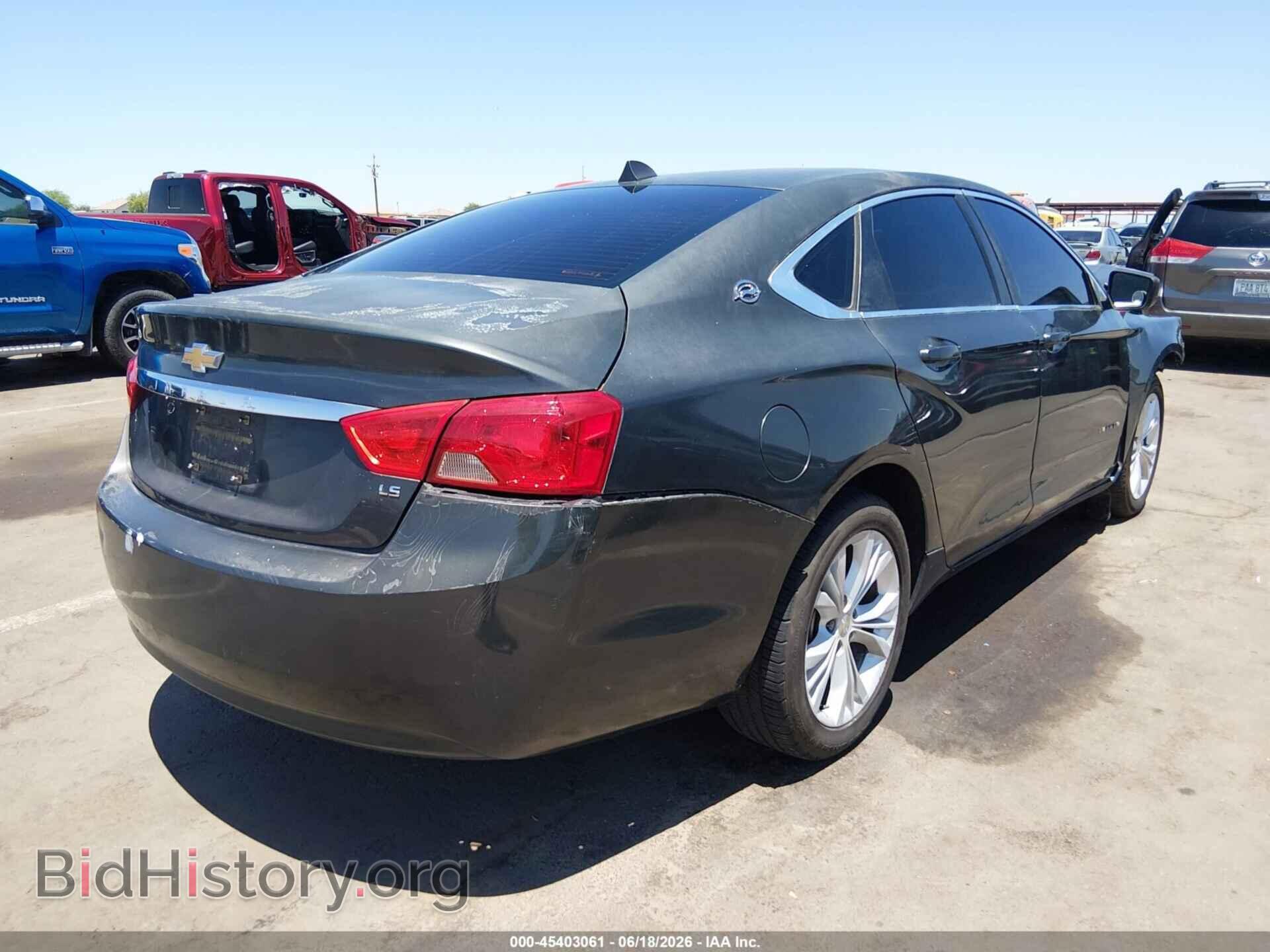 2014 CHEVROLET IMPALA - VIN: 1G11Y5SL3EU150677 - Фото 4