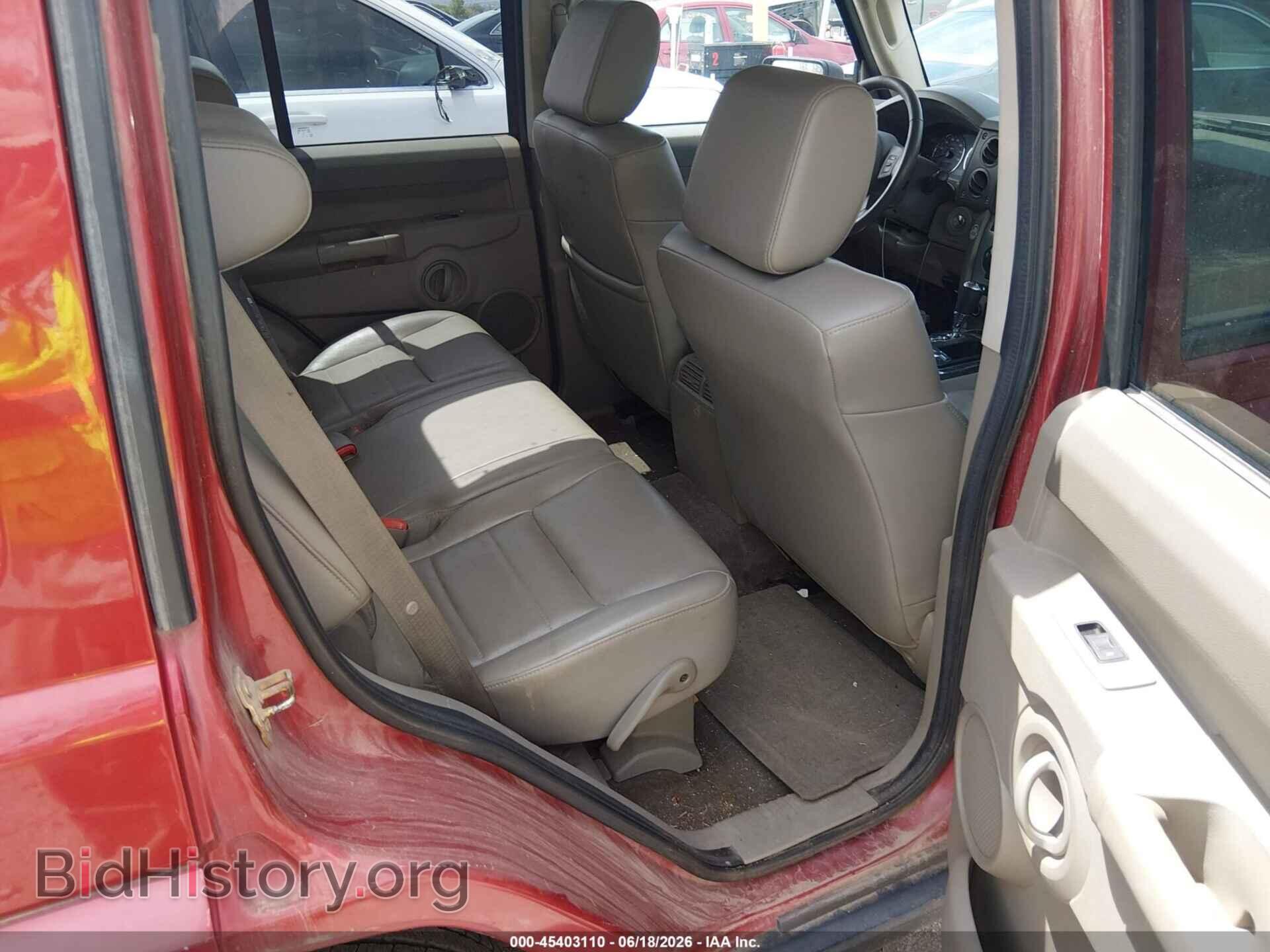 2006 JEEP COMMANDER - VIN: 1J8HG48N76C338839 - Фото 8