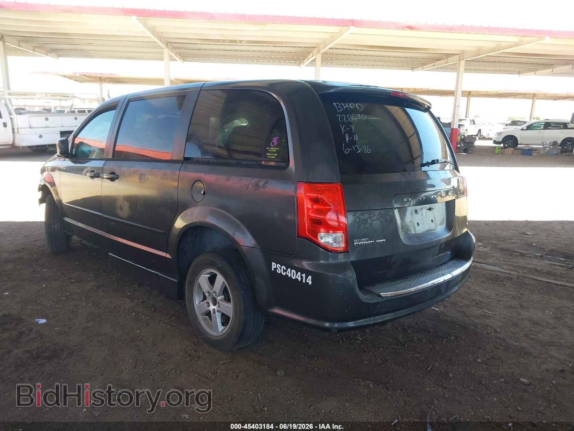 2011 DODGE GRAND CARAVAN - VIN: 2D4RN3DG7BR643877 - Фото 3