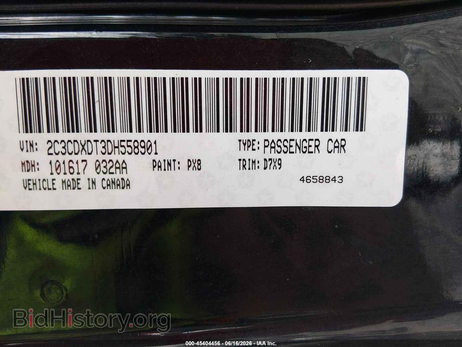 2013 DODGE CHARGER - VIN: 2C3CDXDT3DH558901 - Photo 9