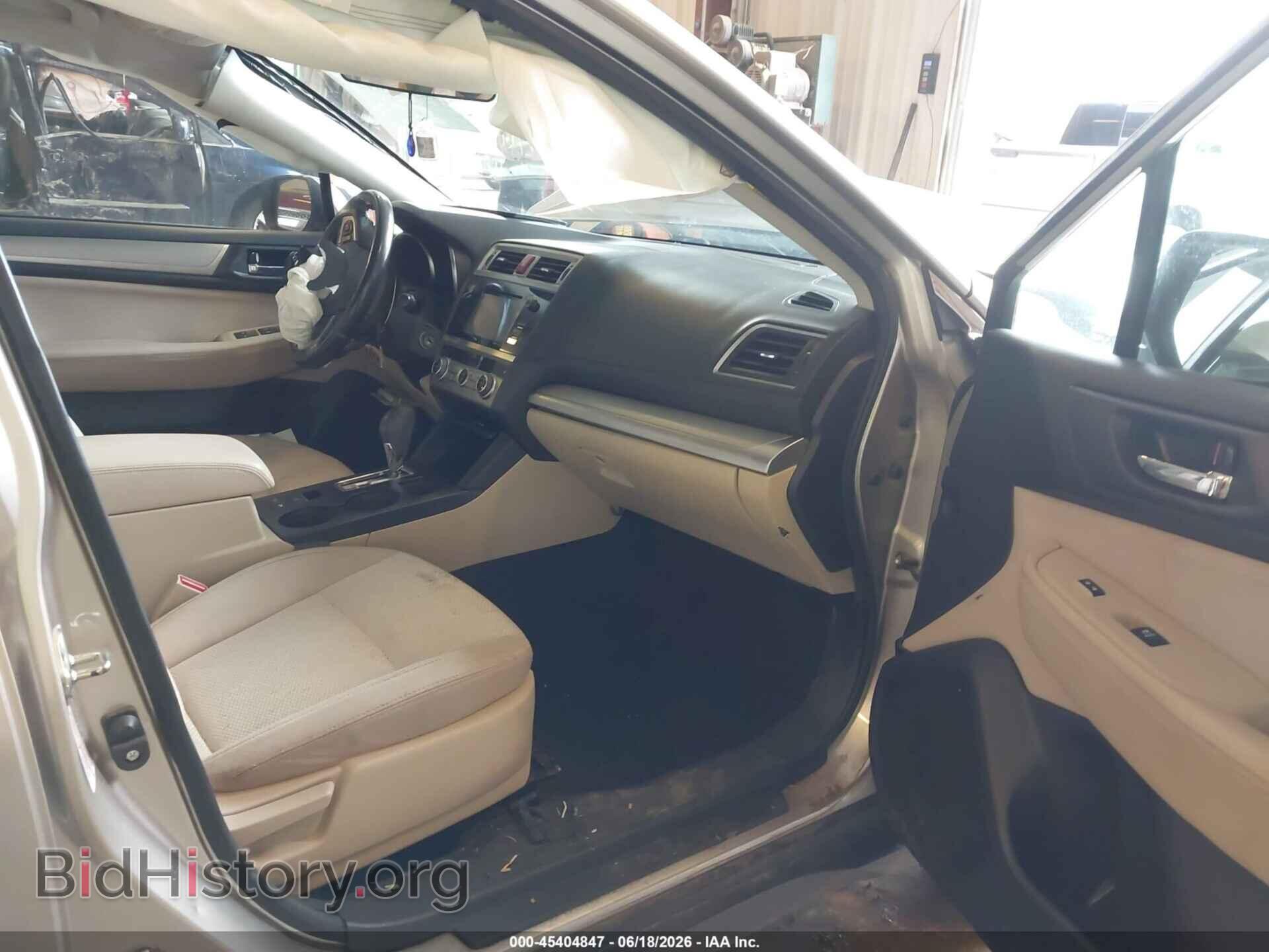 2016 SUBARU OUTBACK - VIN: 4S4BSBCC8G3221323 - Фото 5