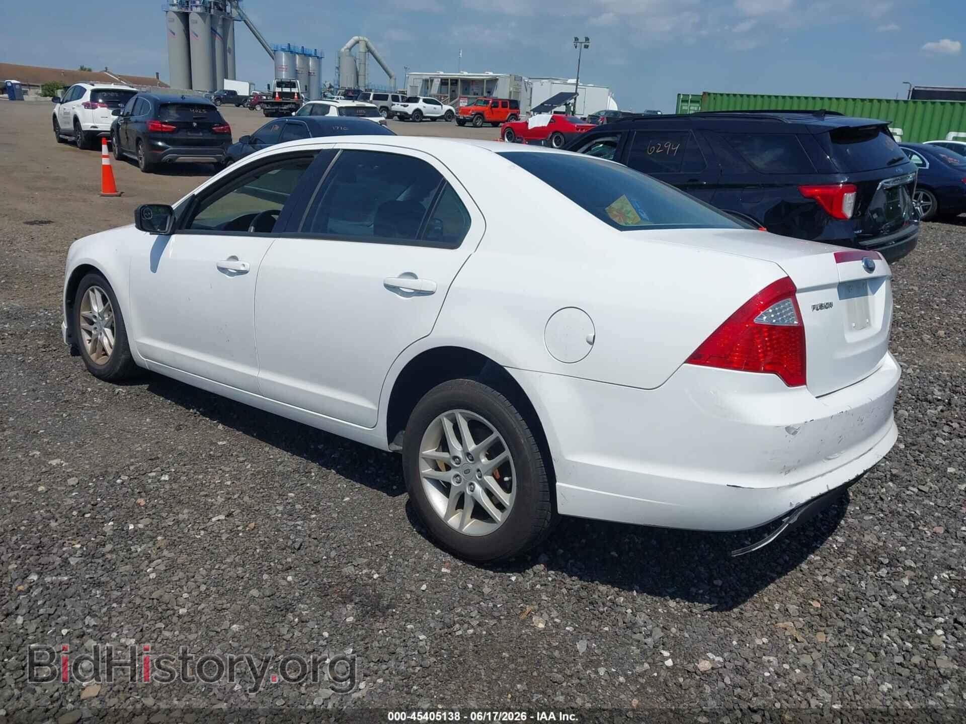2012 FORD FUSION - VIN: 3FAHP0GA3CR429110 - Фото 3