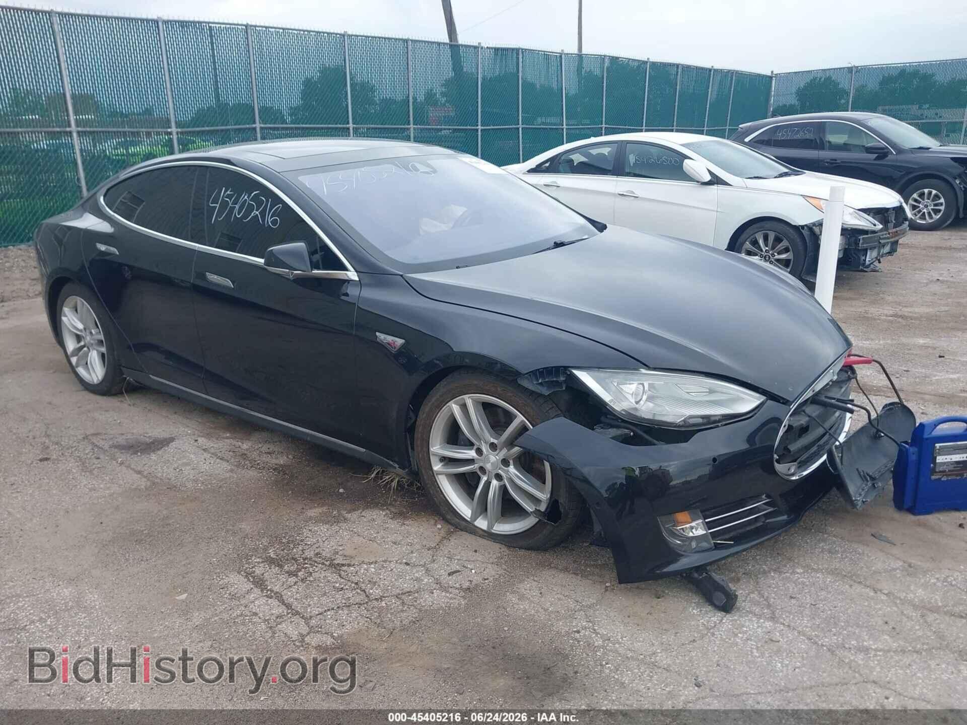 Photo 5YJSA1E28FF103716 - TESLA MODEL S 2015
