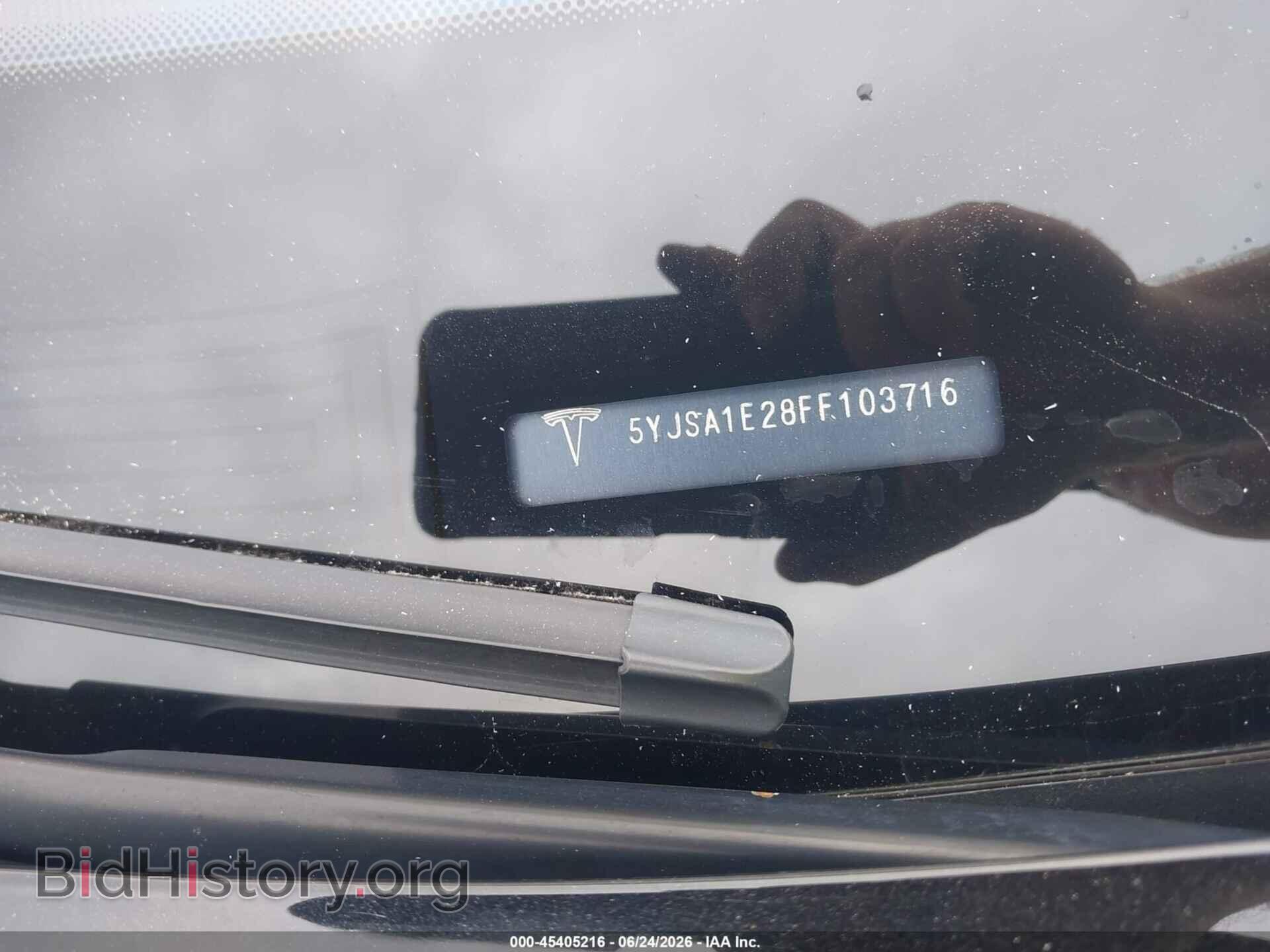 2015 TESLA MODEL S - VIN: 5YJSA1E28FF103716 - Photo 9