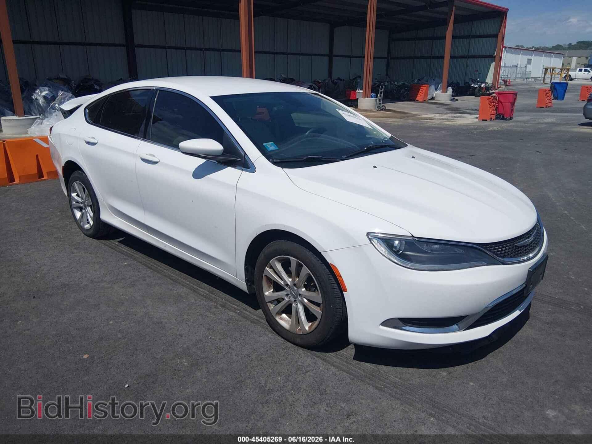 Фотография 1C3CCCAB2FN525258 - CHRYSLER 200 2015