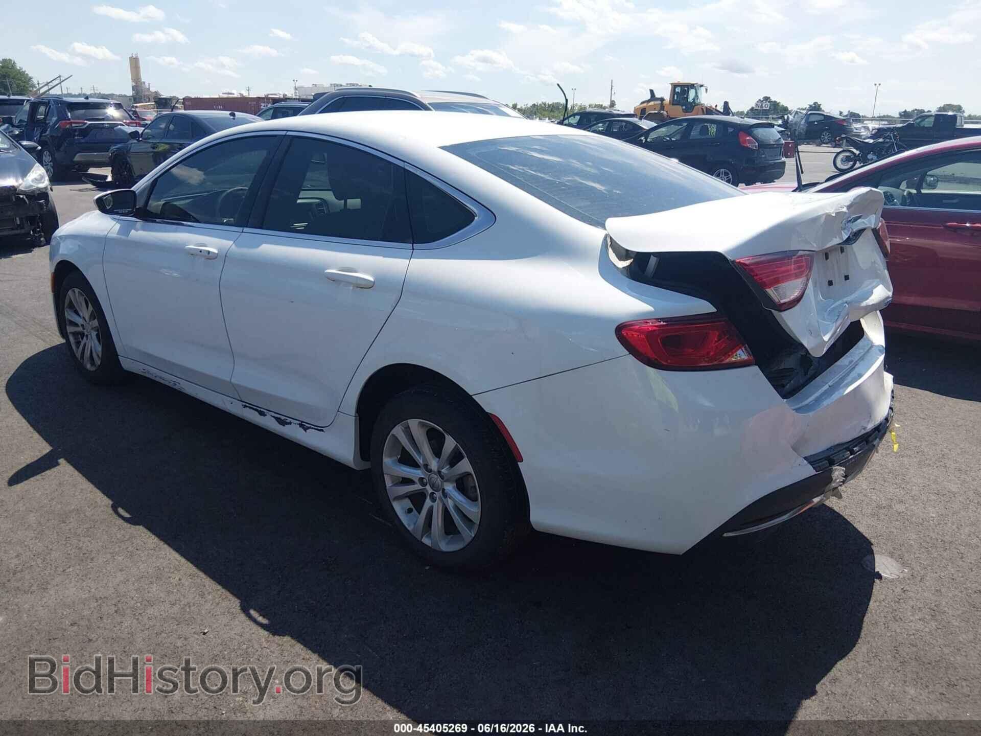 2015 CHRYSLER 200 - VIN: 1C3CCCAB2FN525258 - Фото 3
