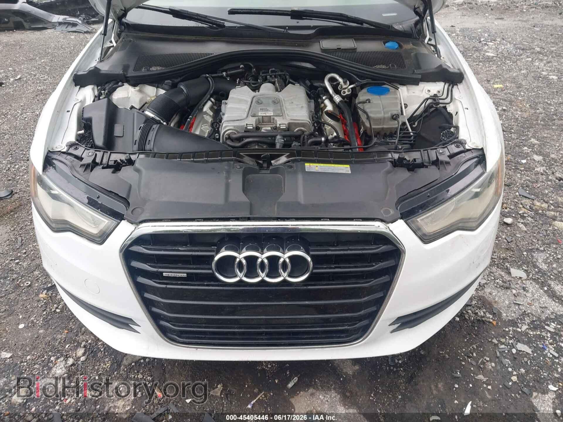 2012 AUDI A6 - VIN: WAUGGAFC0CN173247 - Фото 10