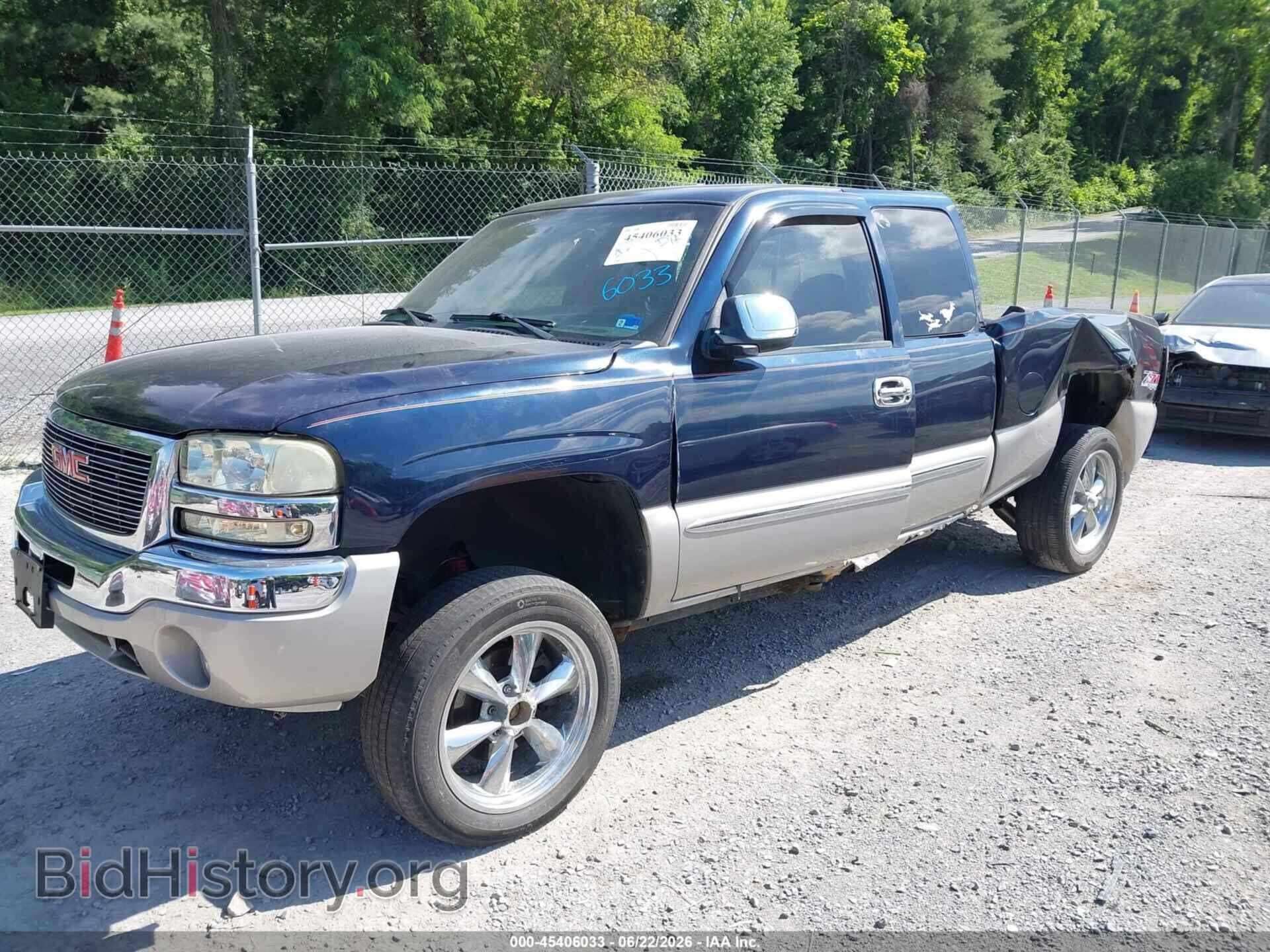 2005 GMC SIERRA 1500 - VIN: 1GTEK19B85Z257761 - Фото 2