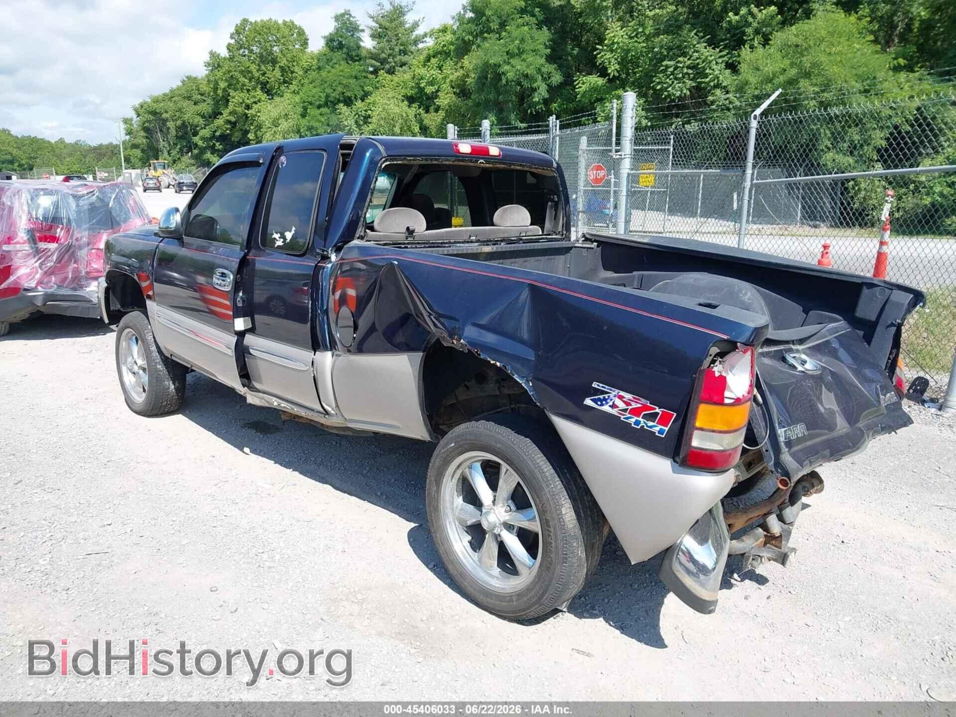 2005 GMC SIERRA 1500 - VIN: 1GTEK19B85Z257761 - Фото 3