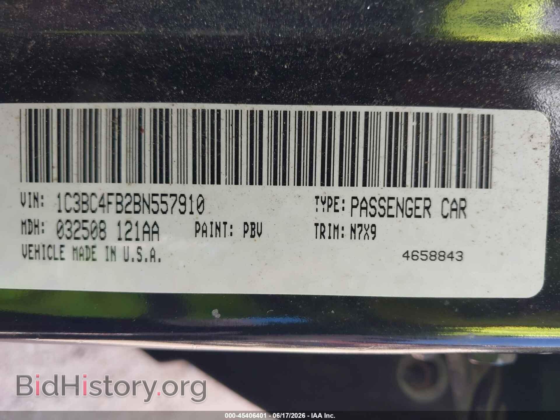2011 CHRYSLER 200 - VIN: 1C3BC4FB2BN557910 - Photo 9