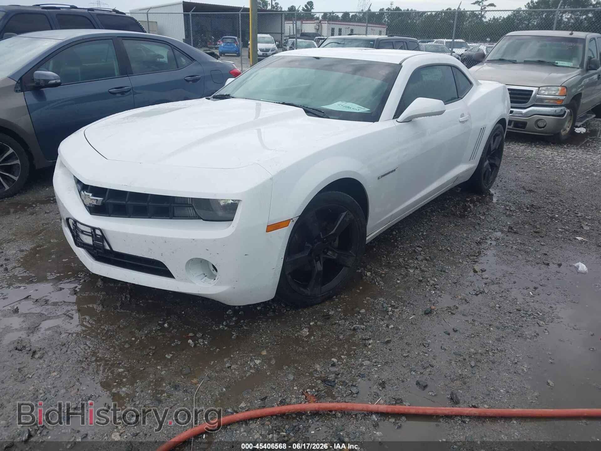 2012 CHEVROLET CAMARO - VIN: 2G1FA1E37C9161612 - Фото 2