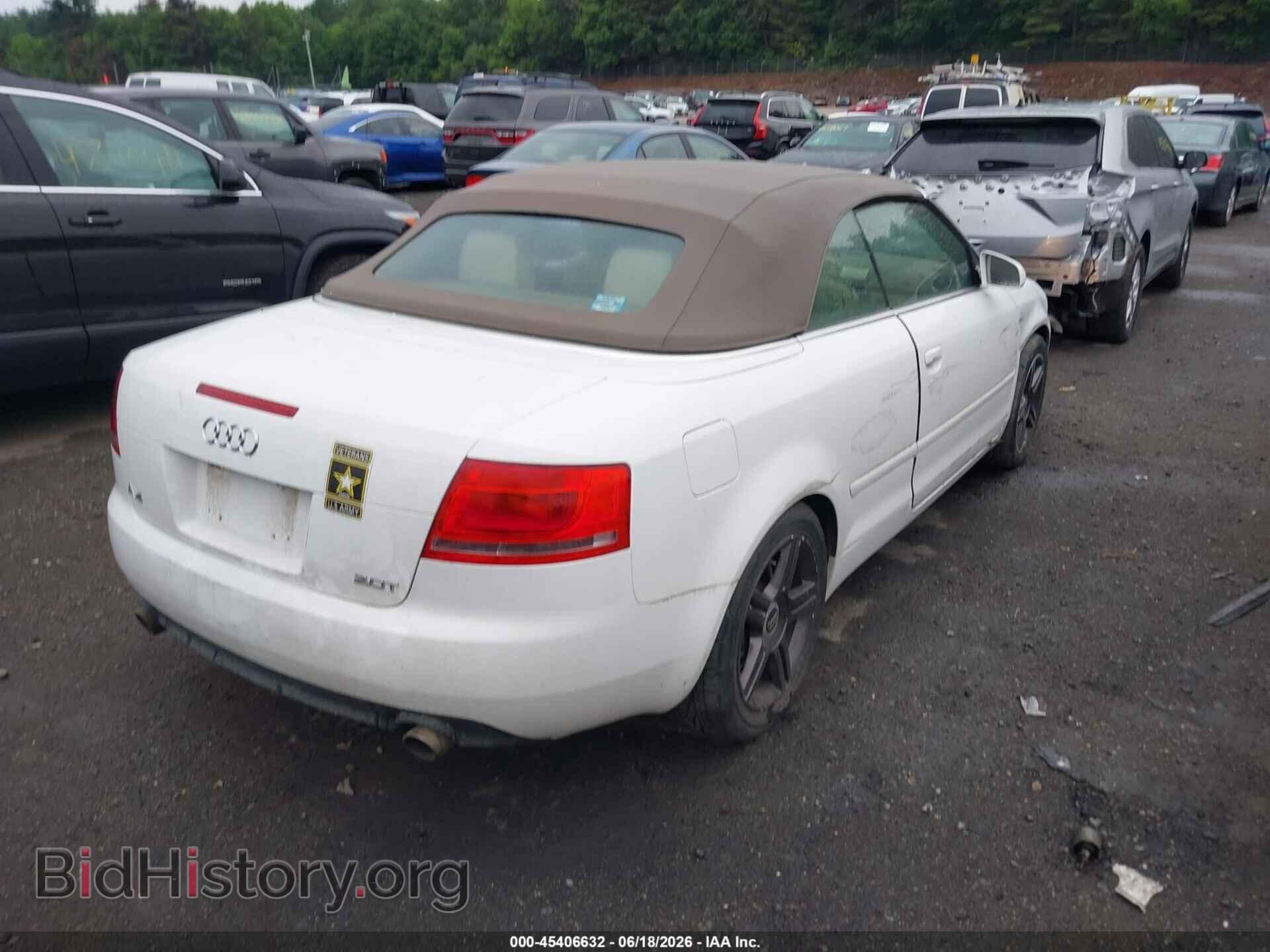 2007 AUDI A4 - VIN: WAUAF48HX7K033247 - Photo 4