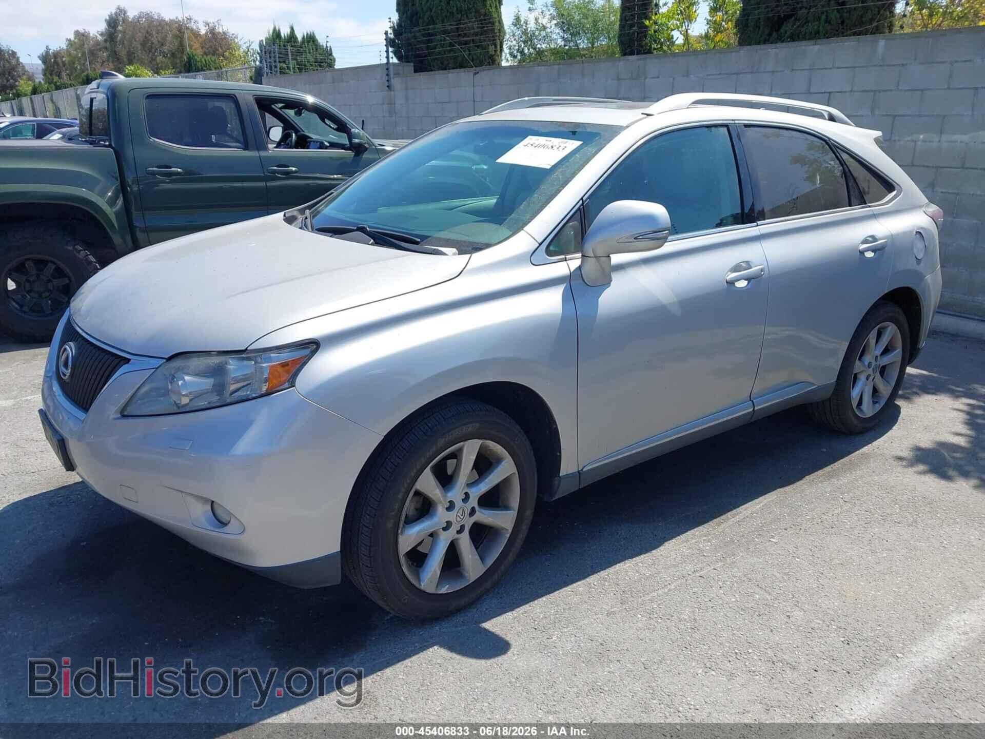 2010 LEXUS RX 350 - VIN: 2T2ZK1BA3AC009761 - Фото 2