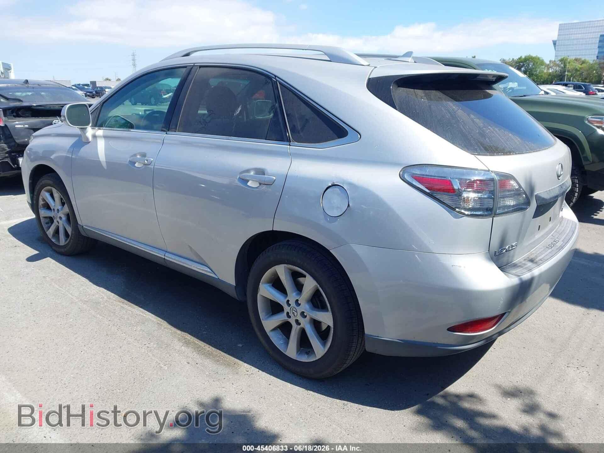 2010 LEXUS RX 350 - VIN: 2T2ZK1BA3AC009761 - Фото 3