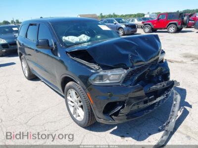 2025 Dodge DURANGO GT AWD, черный — VIN 1C4RDJDG2SC526740, IAAI