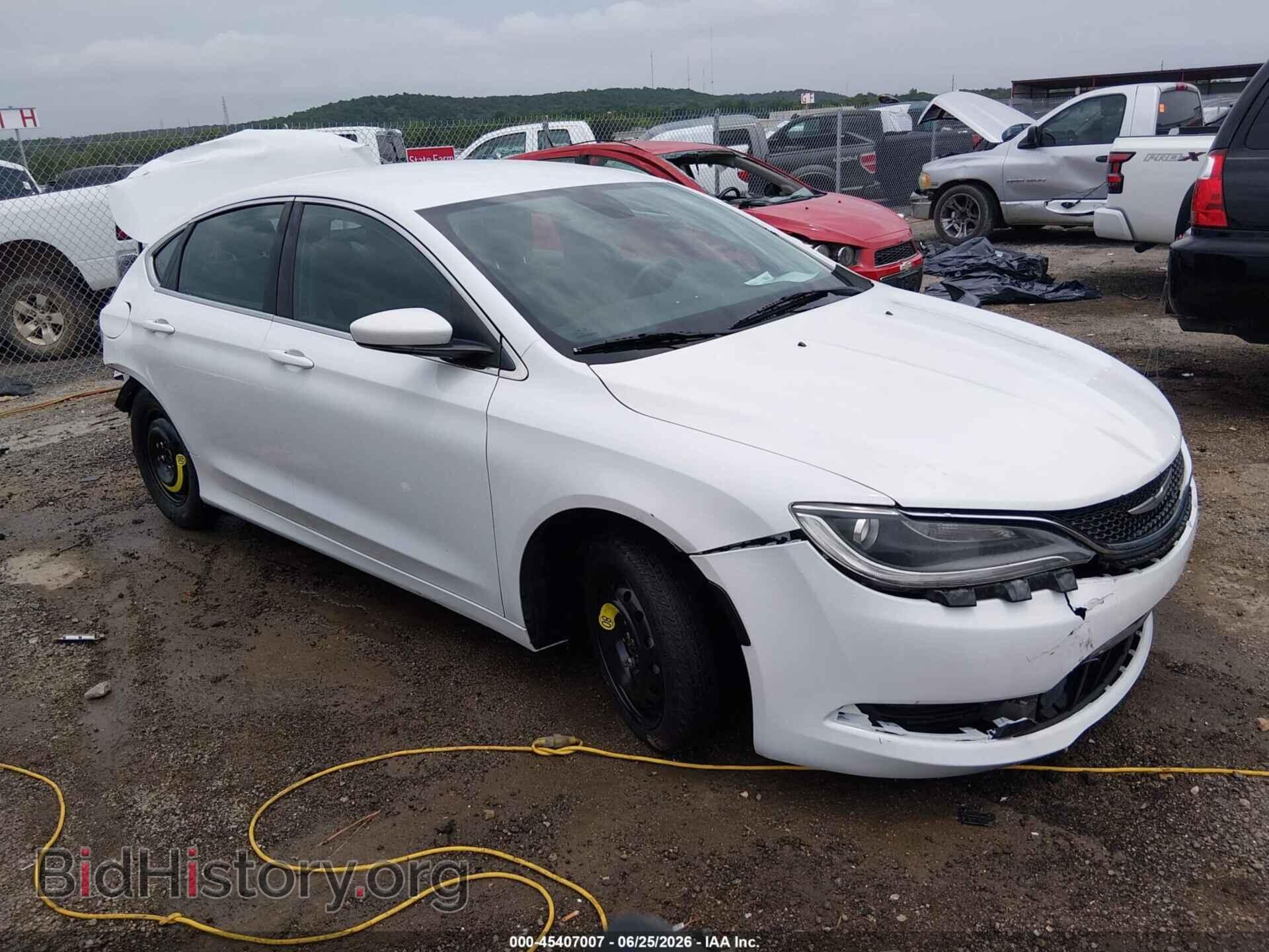 Photo 1C3CCCAB5FN607369 - CHRYSLER 200 2015