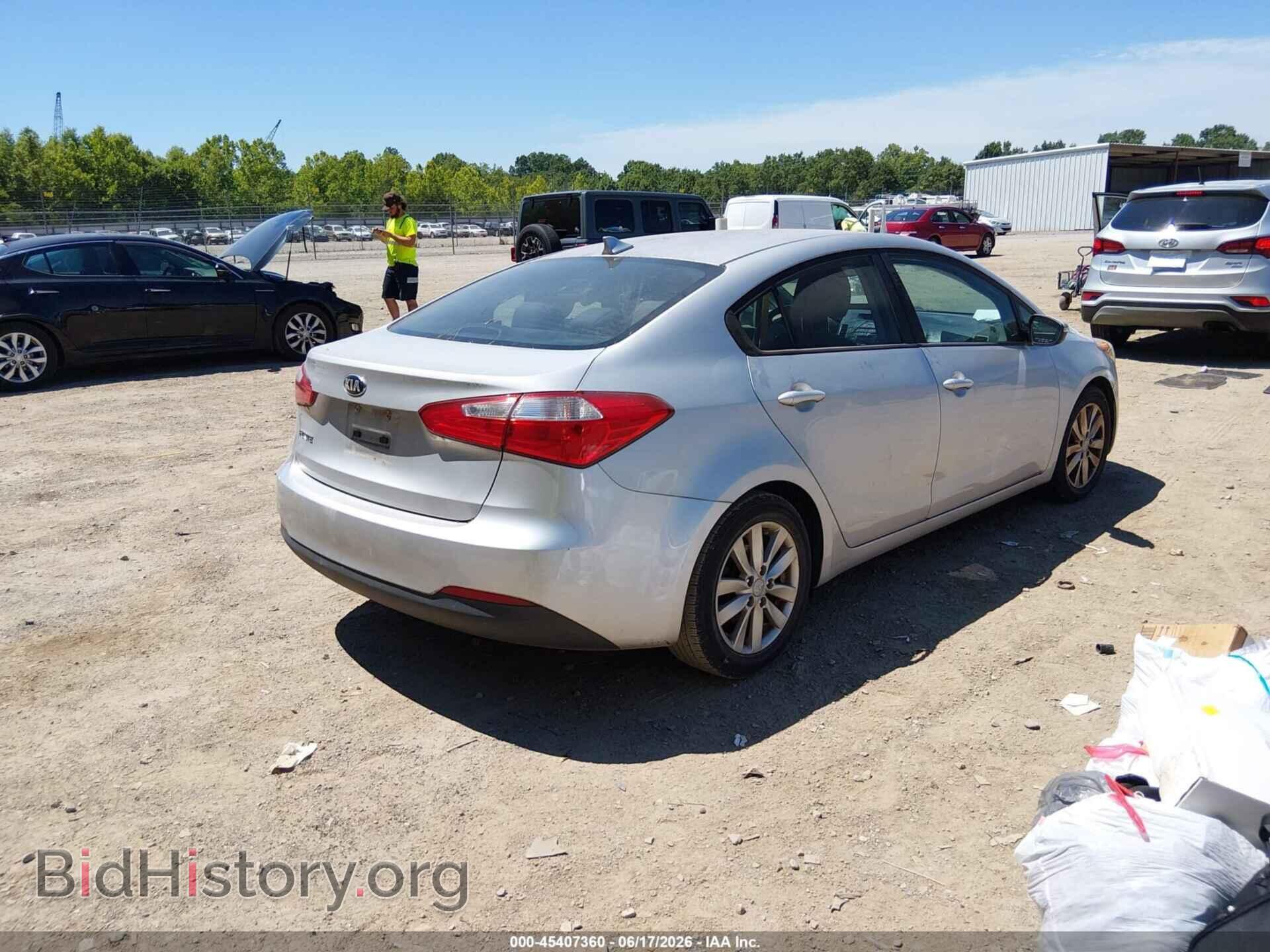 2015 KIA FORTE - VIN: KNAFX4A69F5398530 - Фото 4