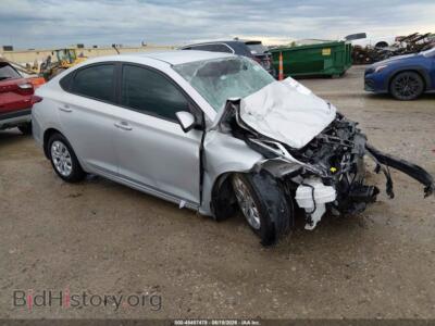 2020 Hyundai ACCENT SE, gray — VIN 3KPC24A64LE100986, IAAI