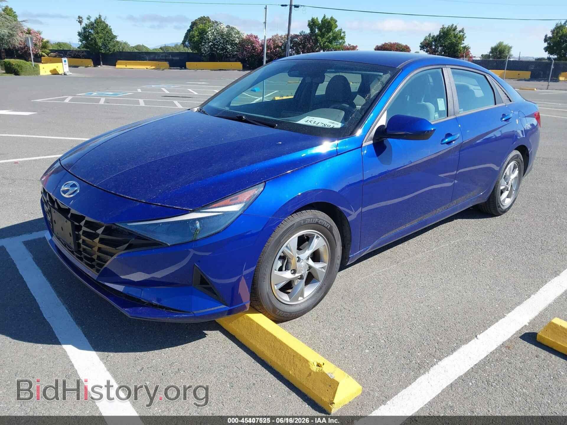 2021 HYUNDAI ELANTRA - VIN: 5NPLL4AGXMH045236 - Фото 2