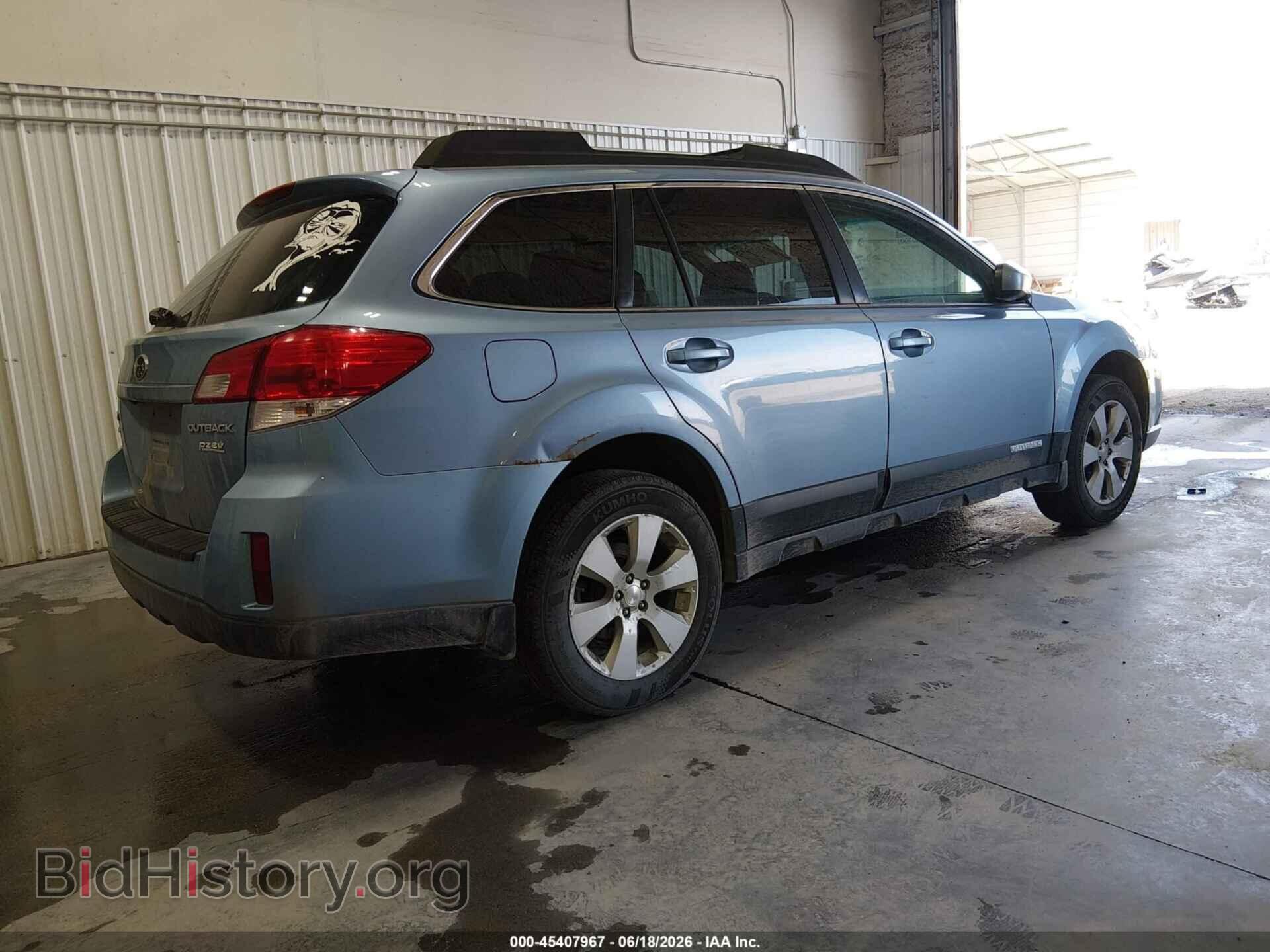 2011 SUBARU OUTBACK - VIN: 4S4BRBGC4B3411554 - Фото 4