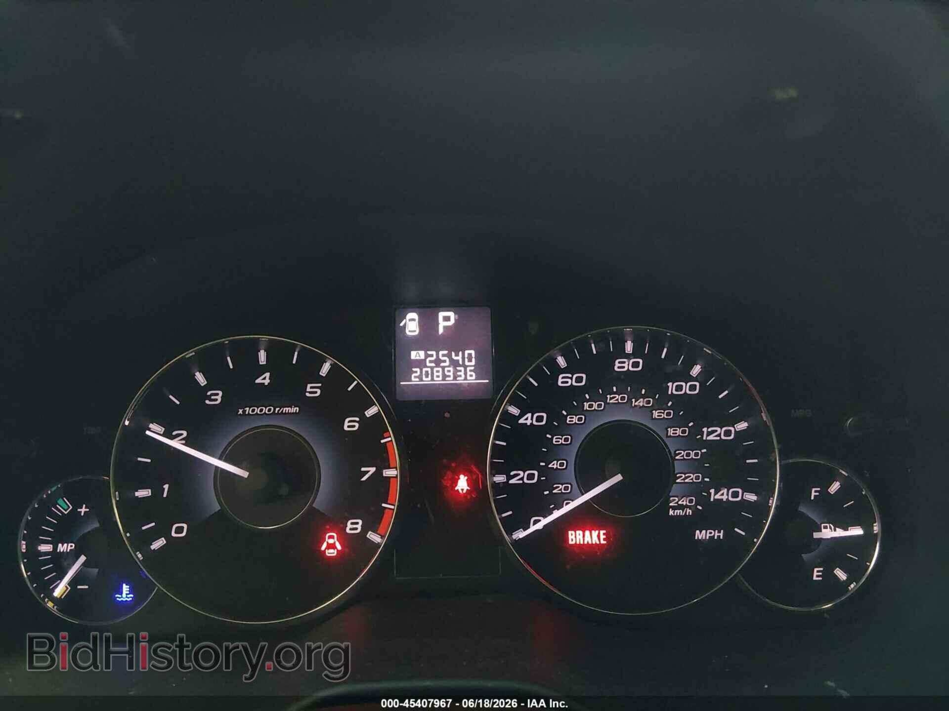 2011 SUBARU OUTBACK - VIN: 4S4BRBGC4B3411554 - Фото 7