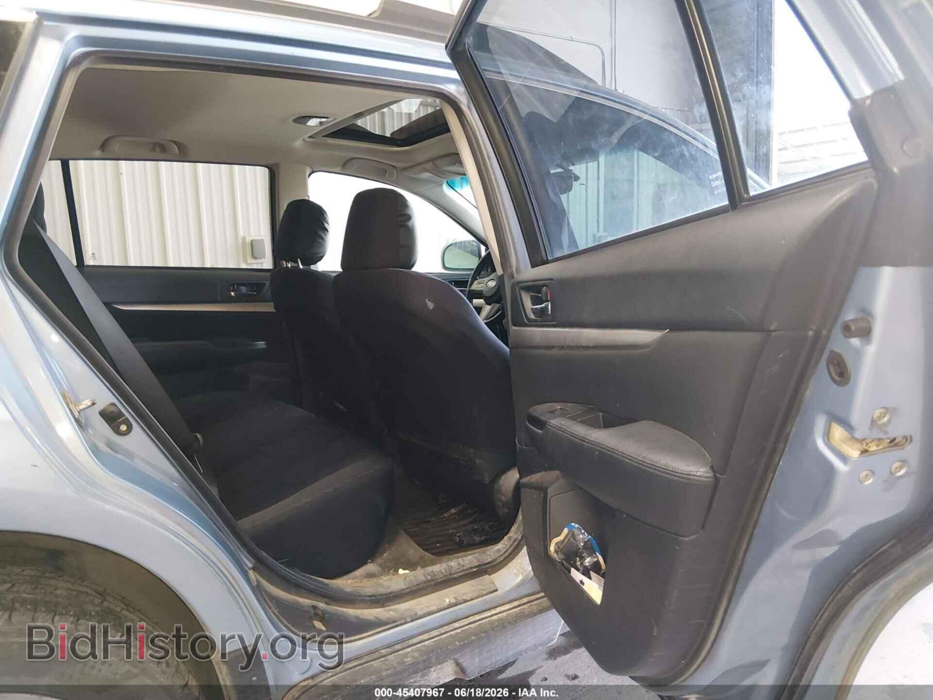 2011 SUBARU OUTBACK - VIN: 4S4BRBGC4B3411554 - Фото 8